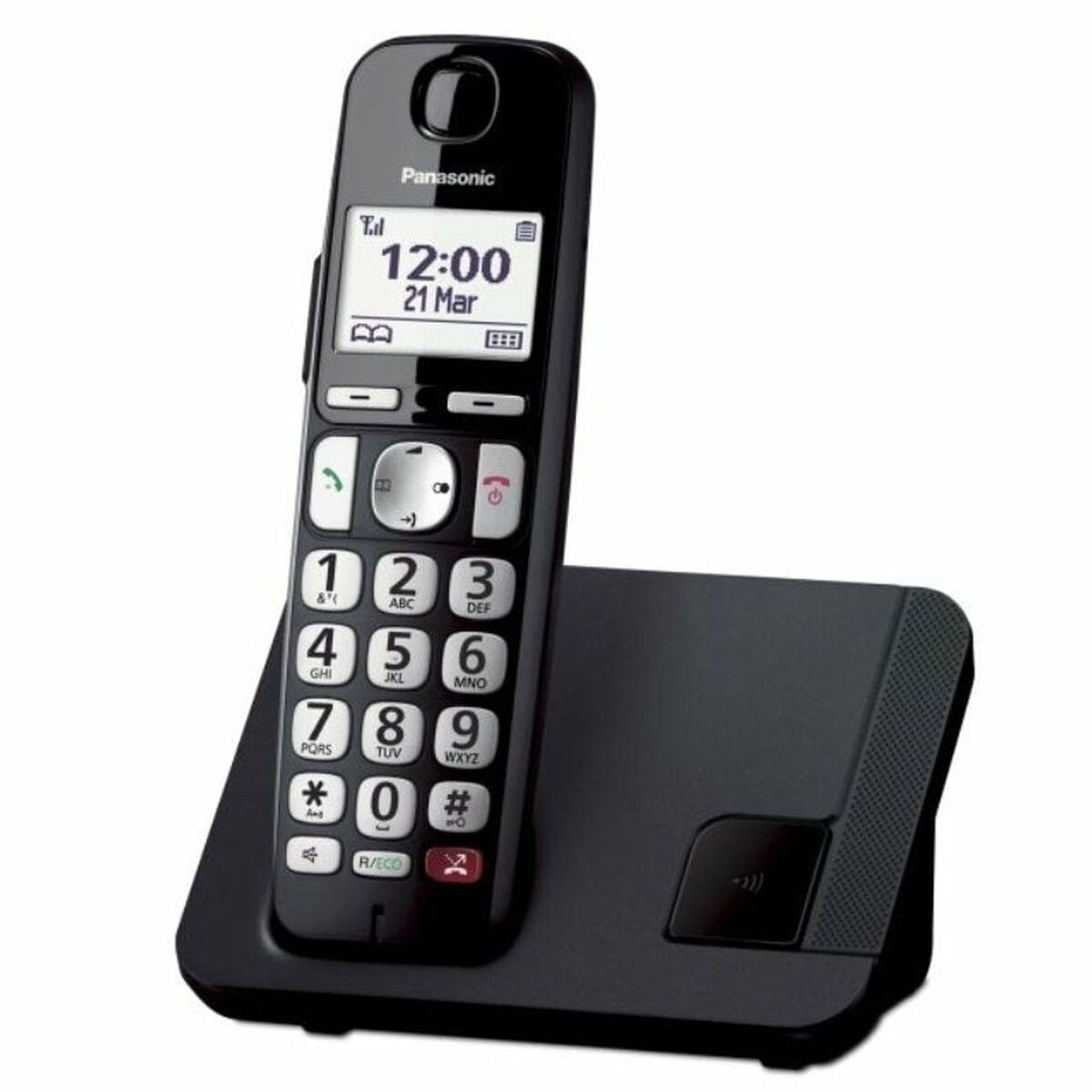 Bild von Wireless Phone Panasonic KXTGE250SPB White Black