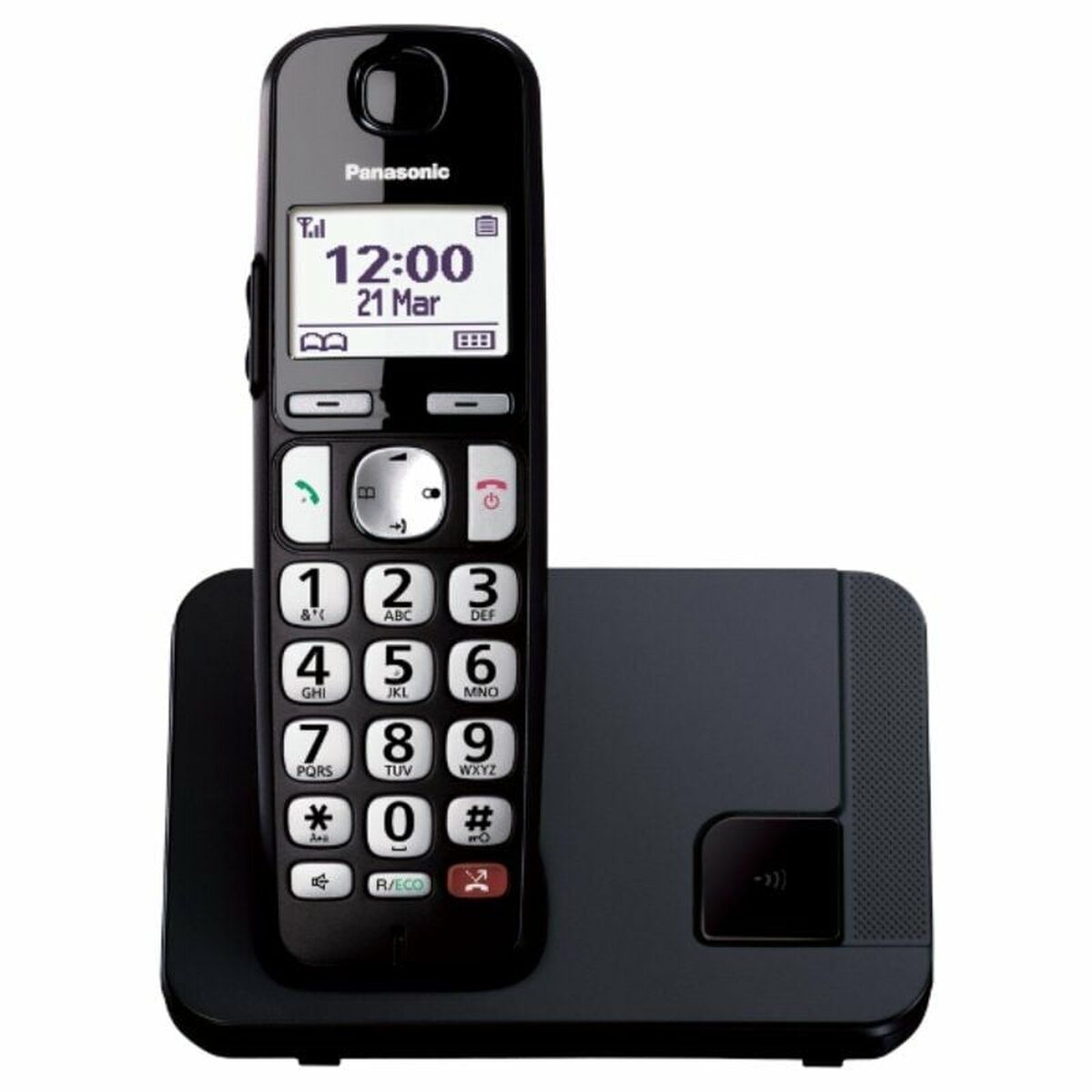Bild von Wireless Phone Panasonic KXTGE250SPB White Black