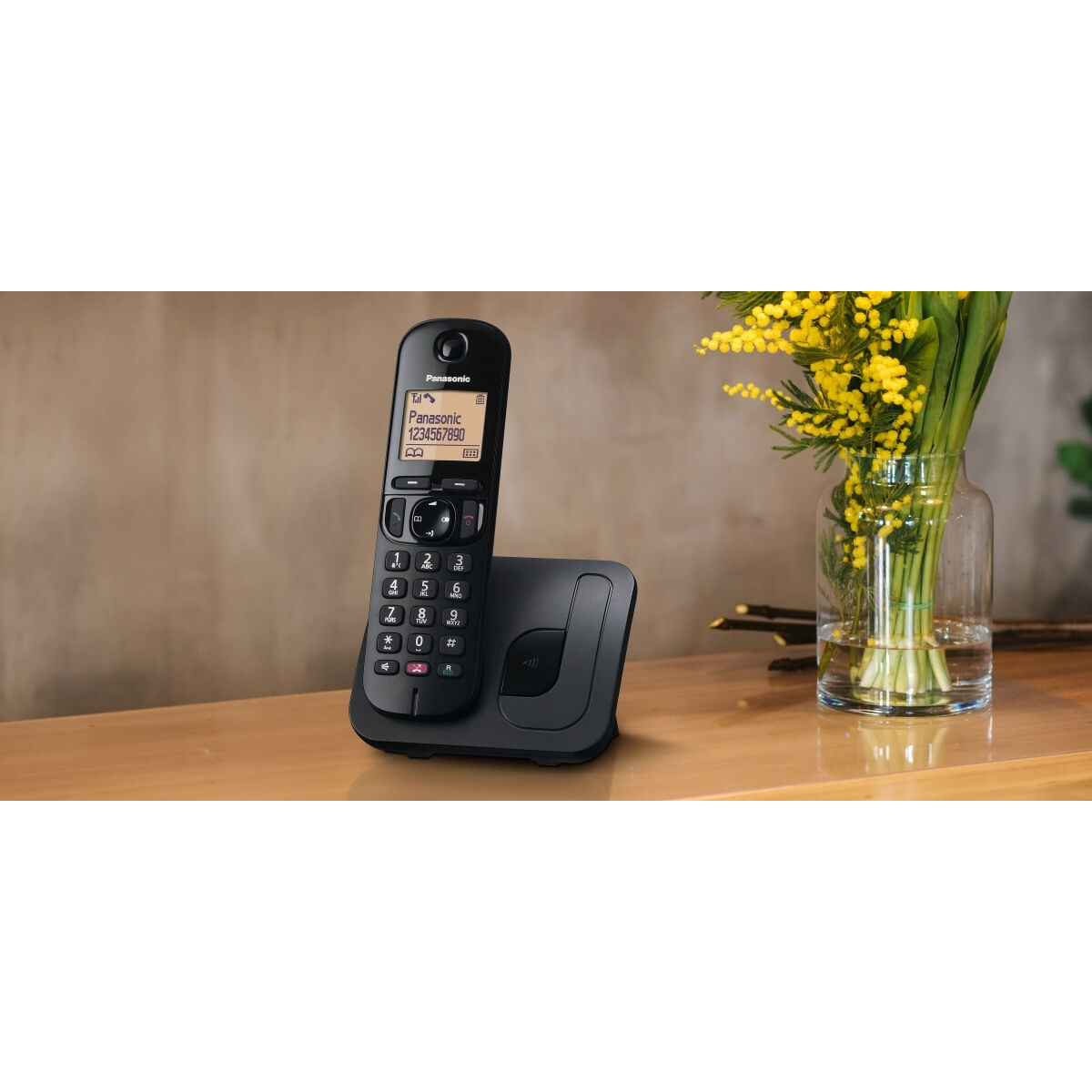 Bild von Wireless Phone Panasonic KXTGC250SPB Black