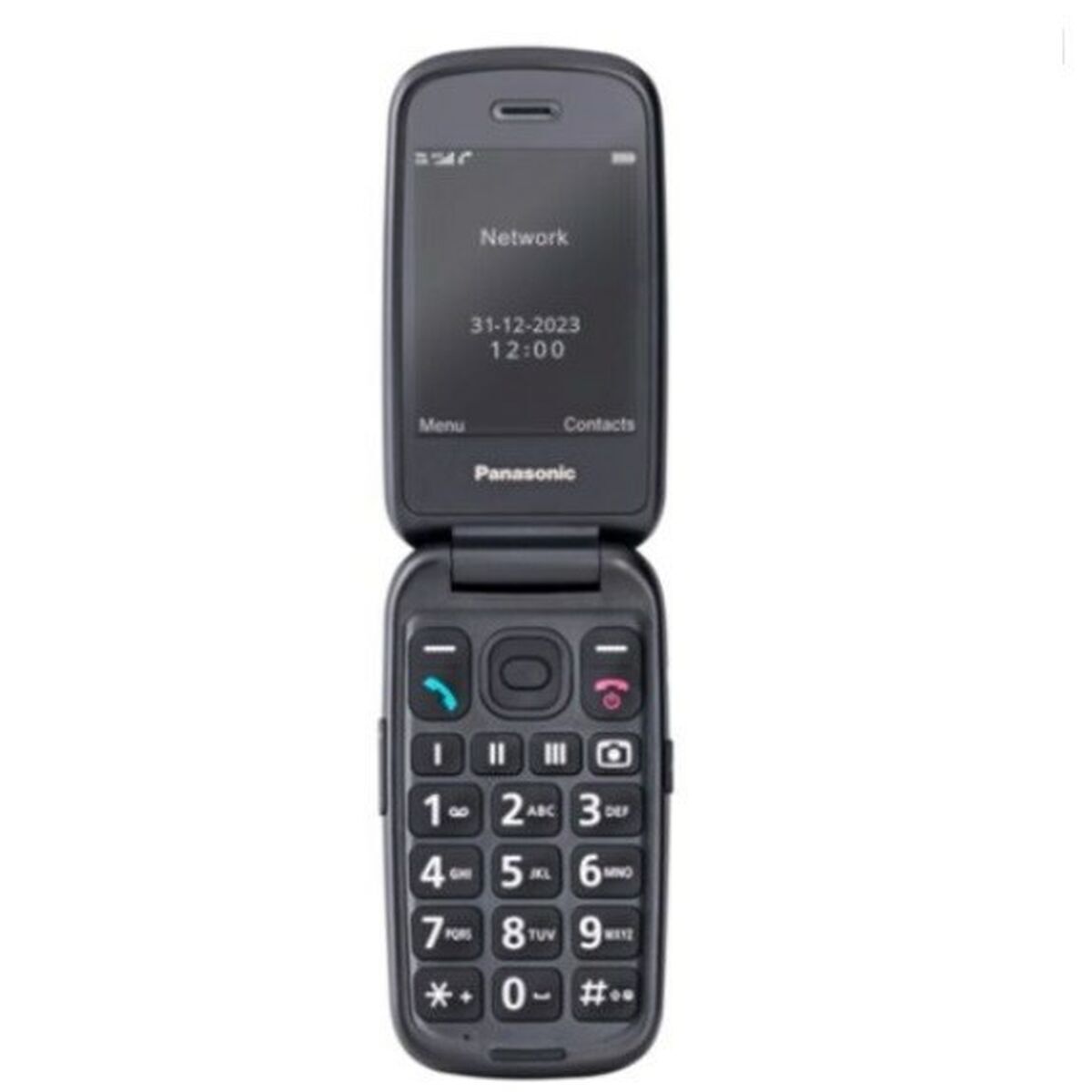 Mobile phone Panasonic KX-TU550EXB Black 128 GB 128 MB 32 GB RAM 64 MB RAM 2,8"
