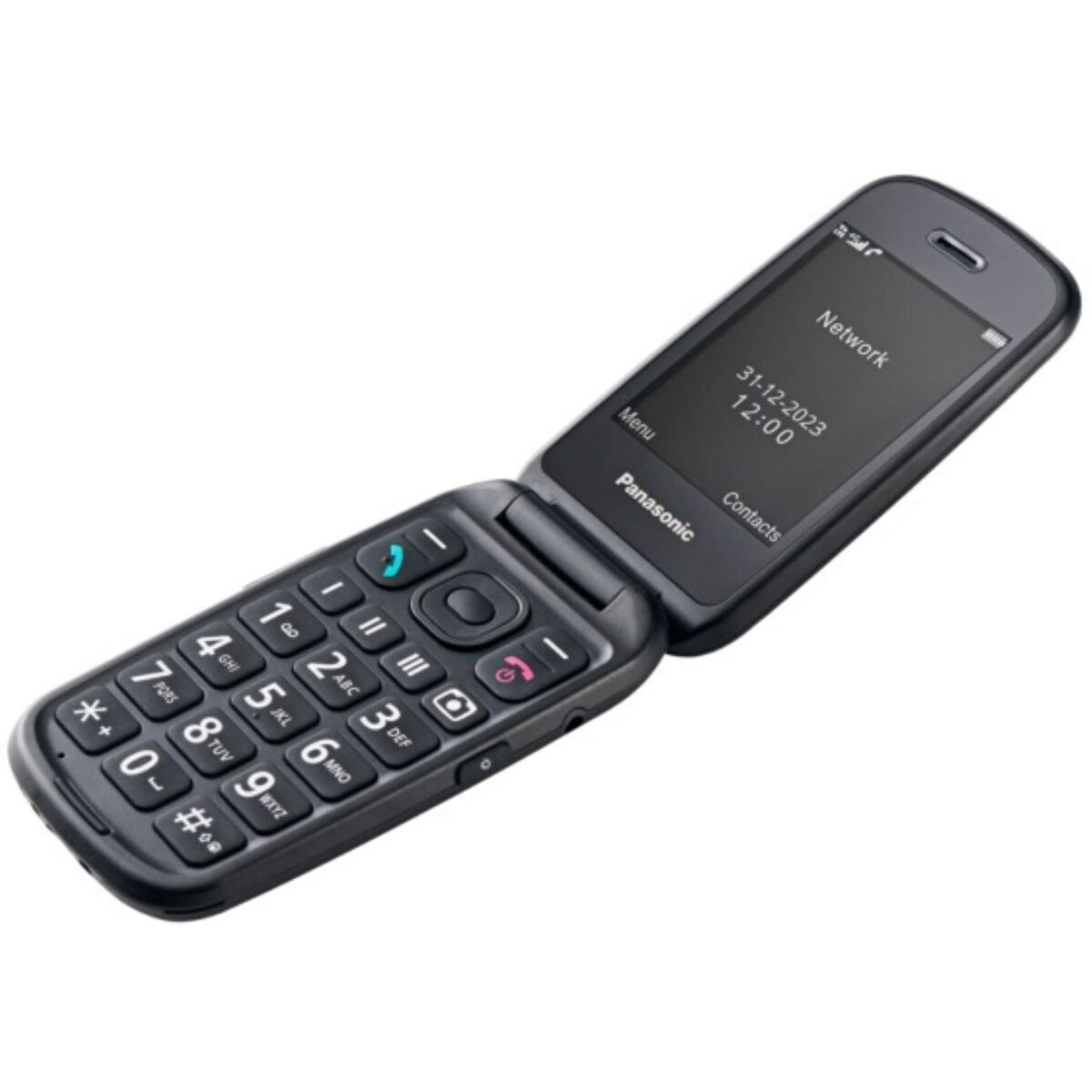 Bild von Mobile phone Panasonic KX-TU550EXB Black 128 GB 128 MB 32 GB RAM 64 MB RAM 2,8"