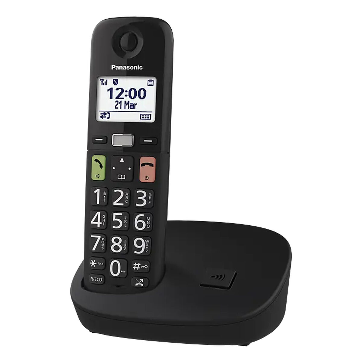 Belaidis telefonas Panasonic KX-TGU110EXB Balta Juoda
