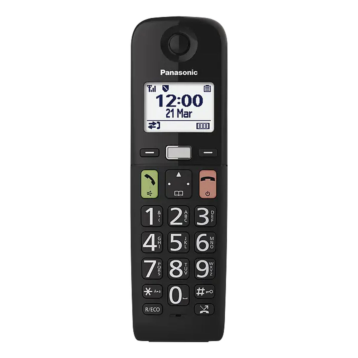 Belaidis telefonas Panasonic KX-TGU112EXB Balta Juoda