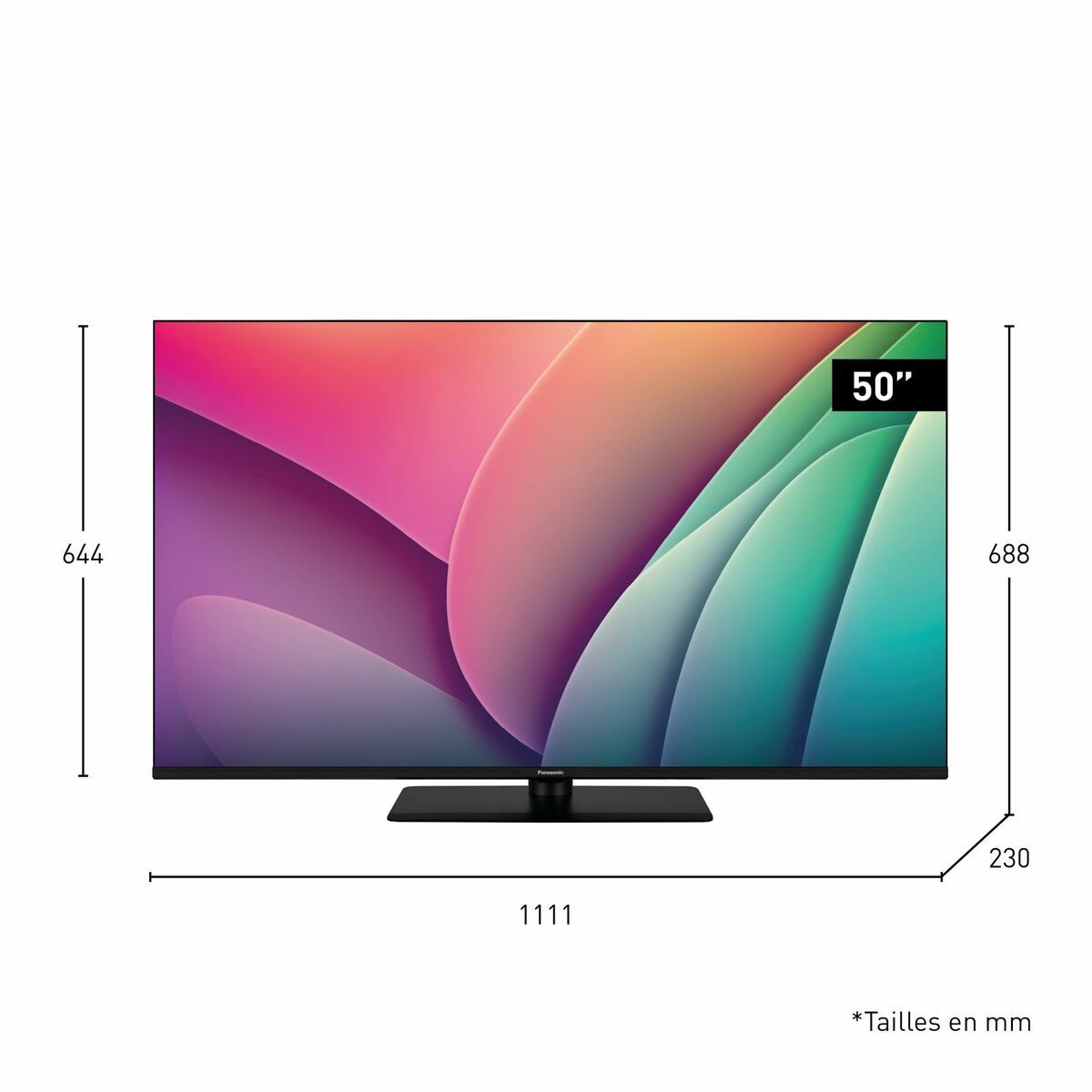 Image de Smart TV Panasonic TV50W80AEZ 50 50" 4K Ultra HD HDR QLED