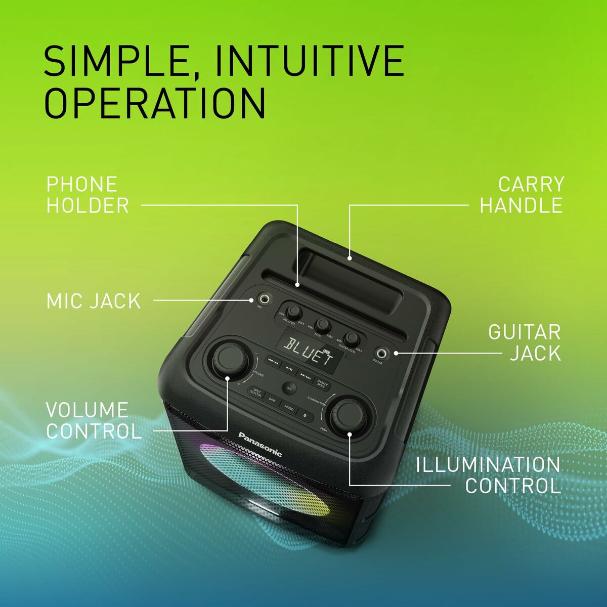 Afbeeldingen van Portable Speaker Panasonic SCBMAX5EK 75W