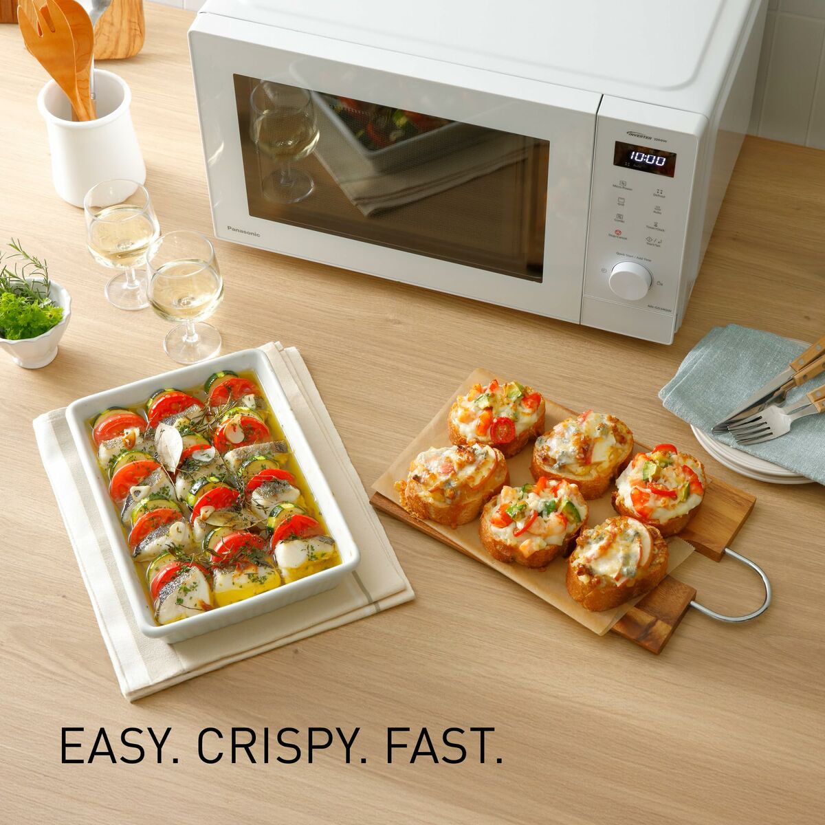 Mikrowelle mit Grill Panasonic NN-GD34QWEPG Weiß (Restauriert A) - Thumbnail 2