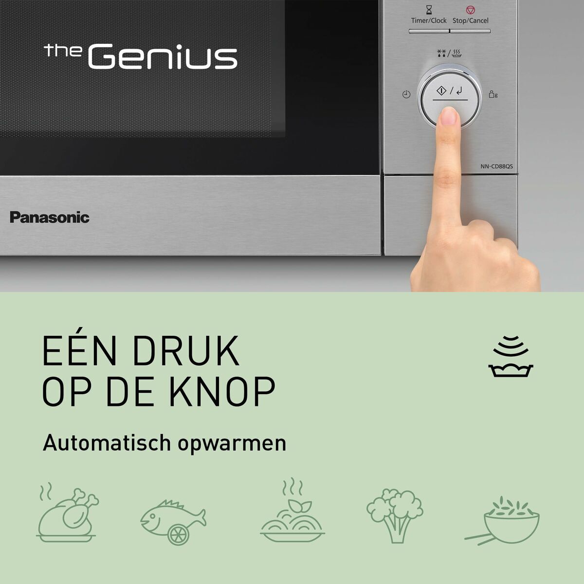 Magnetron met Grill Panasonic NNCD88QSEPG 1300 W