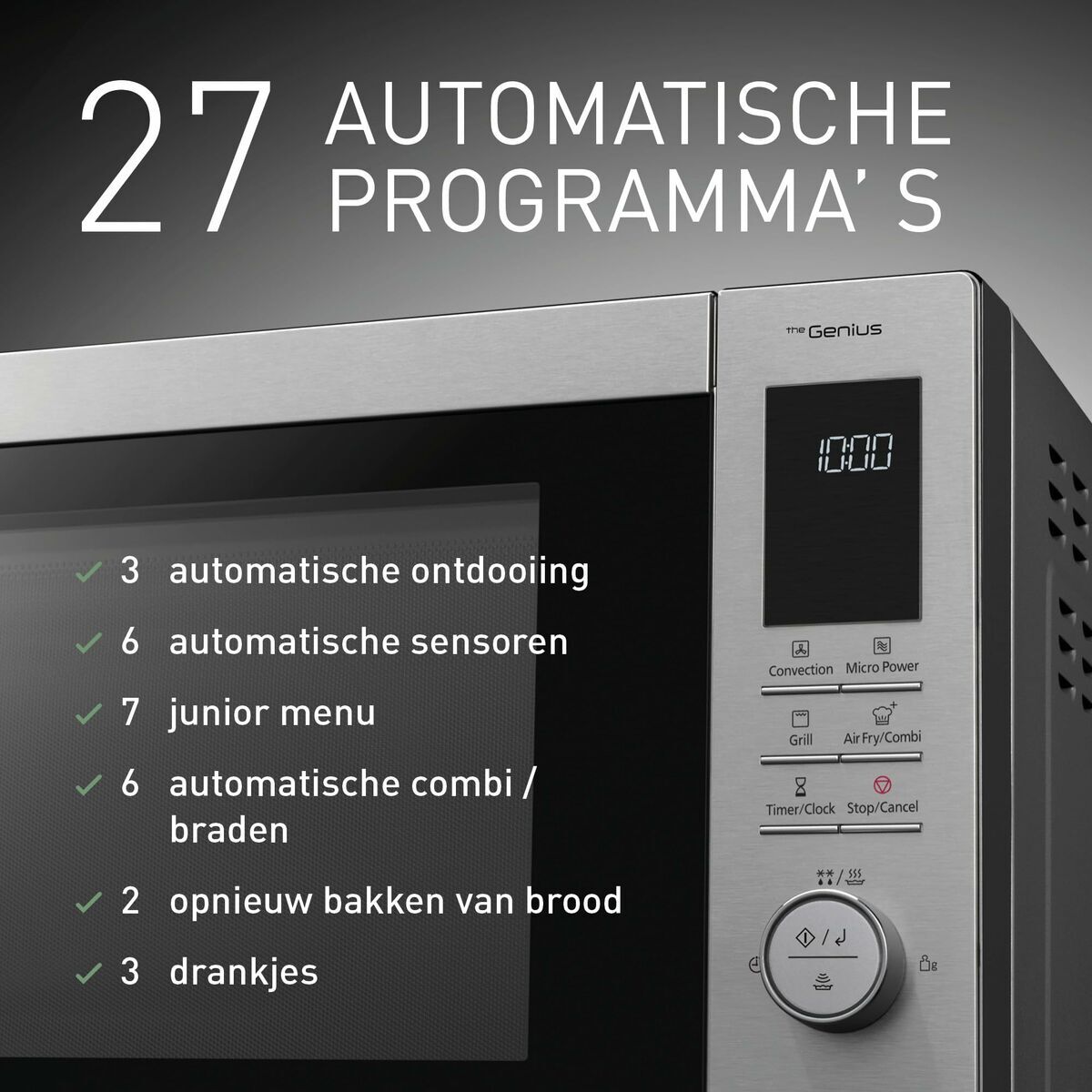 Magnetron met Grill Panasonic NNCD88QSEPG 1300 W