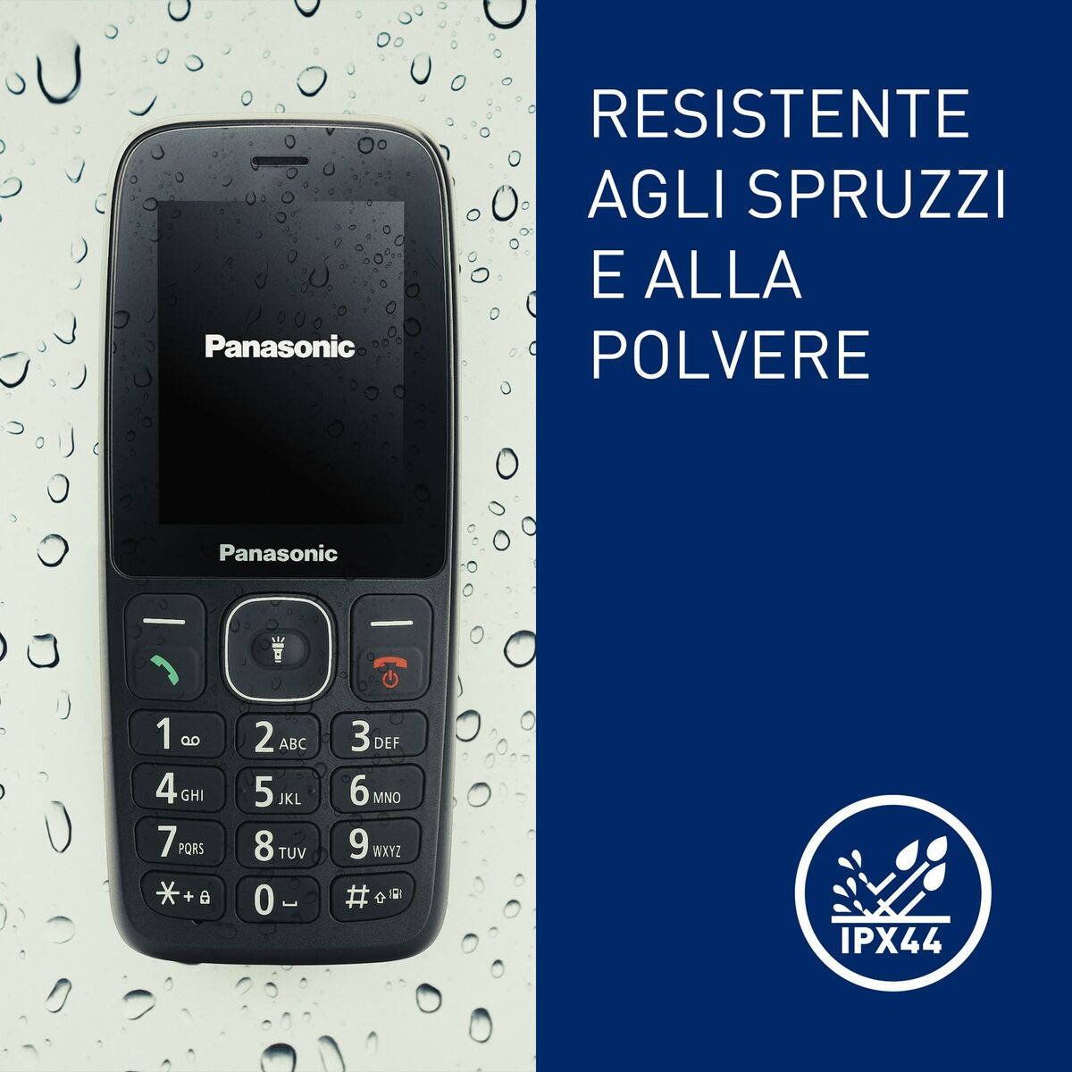 Afbeeldingen van Mobile telephone for older adults Panasonic KX-TF400EXB