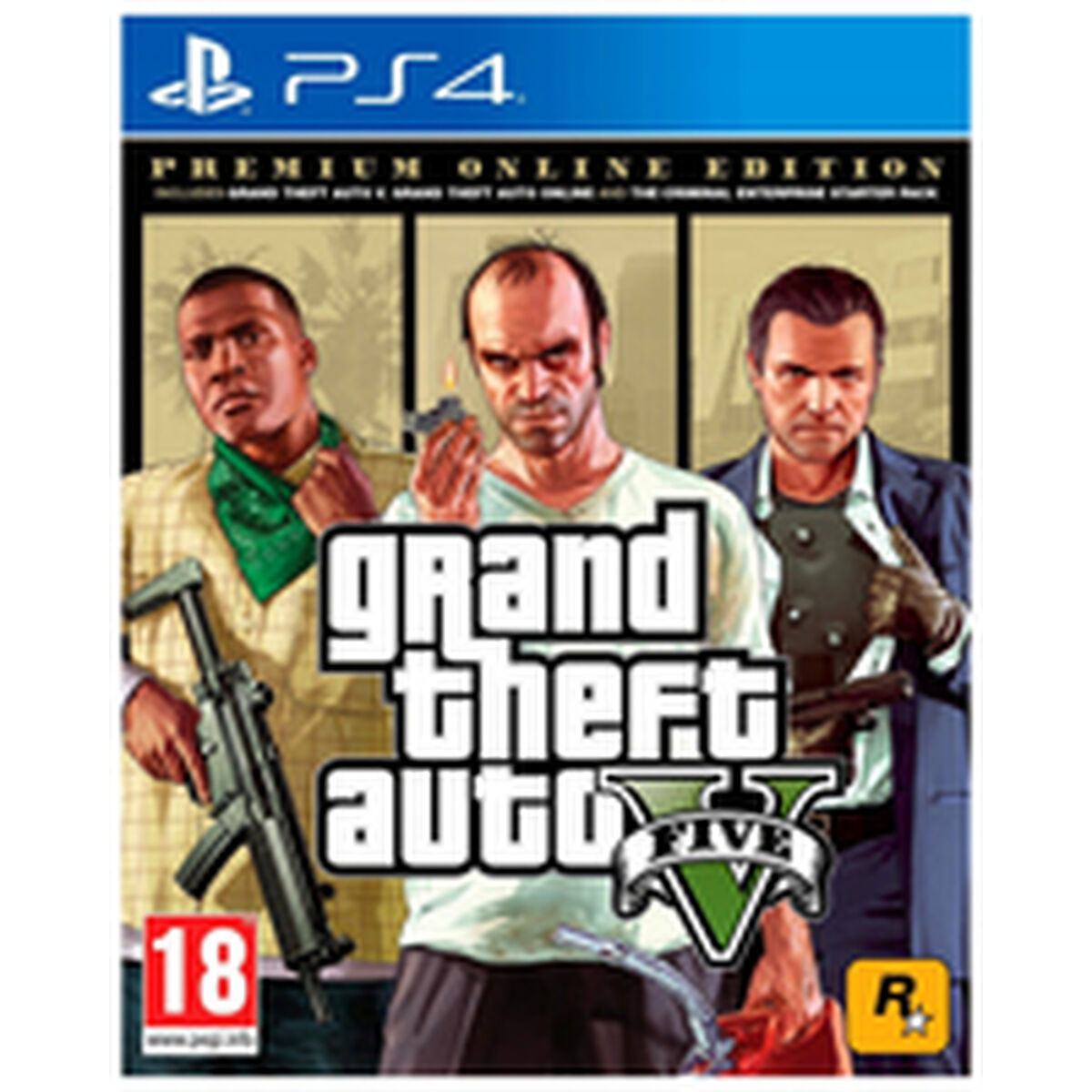 Picture of PlayStation 4 Video Game Rockstar Games Grand Theft Auto V - Premium Edition