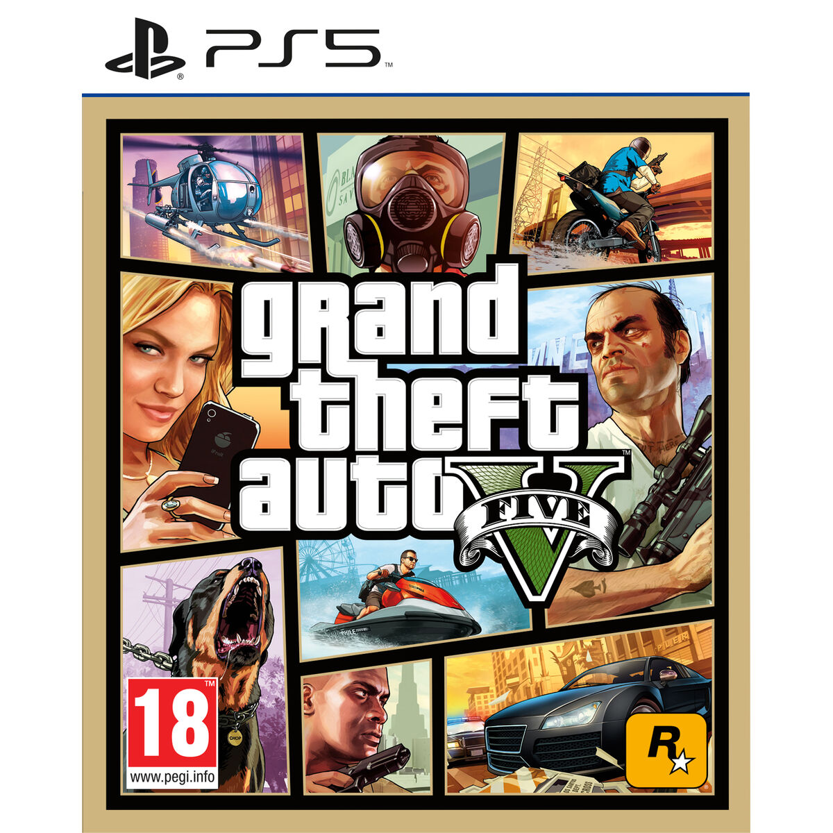 Bild von PlayStation 5 Video Game Sony Grand Theft Auto V
