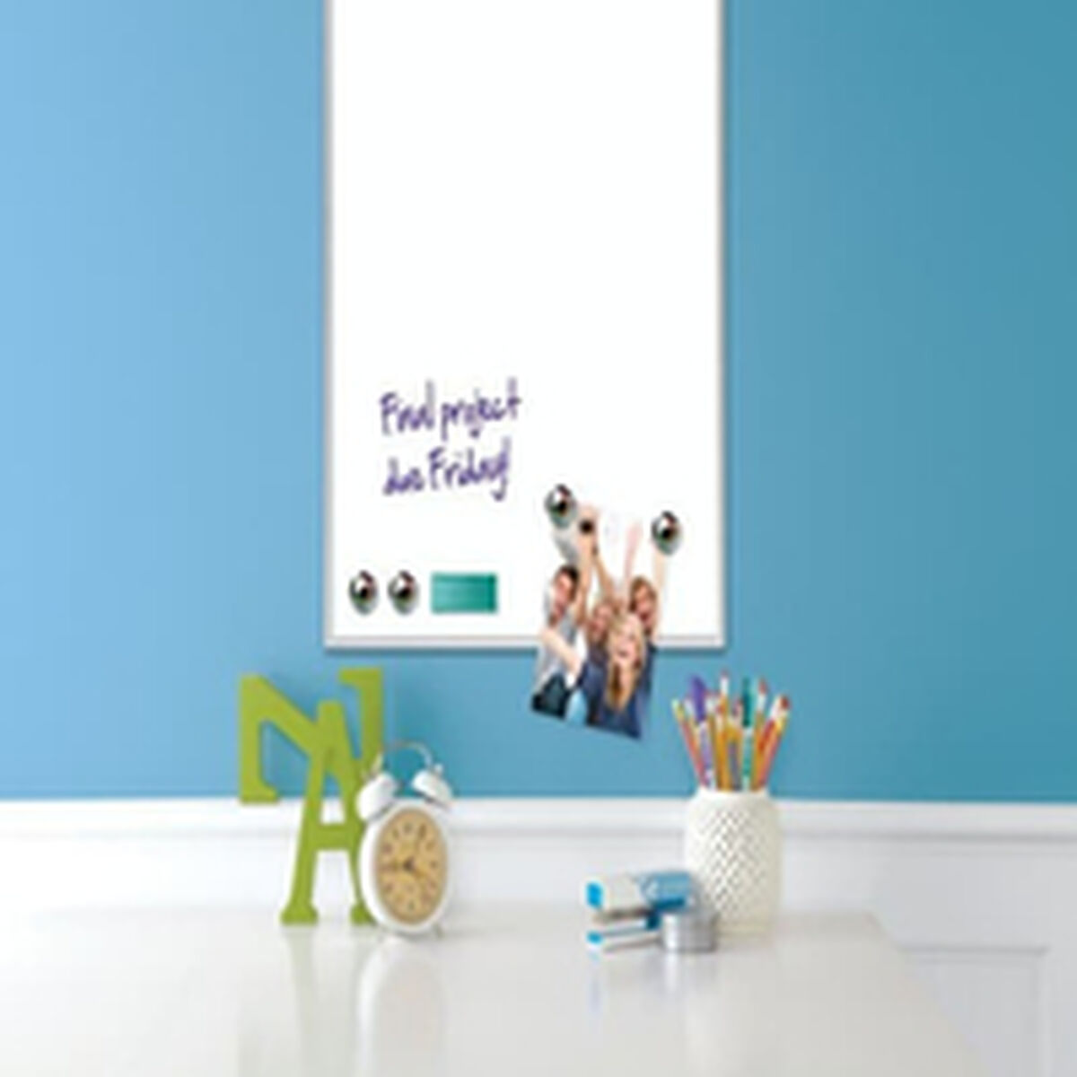 Magnettafel Nobo 1903777 Weiß Aluminium 58,5 x 43 cm (Restauriert B) - Thumbnail 6