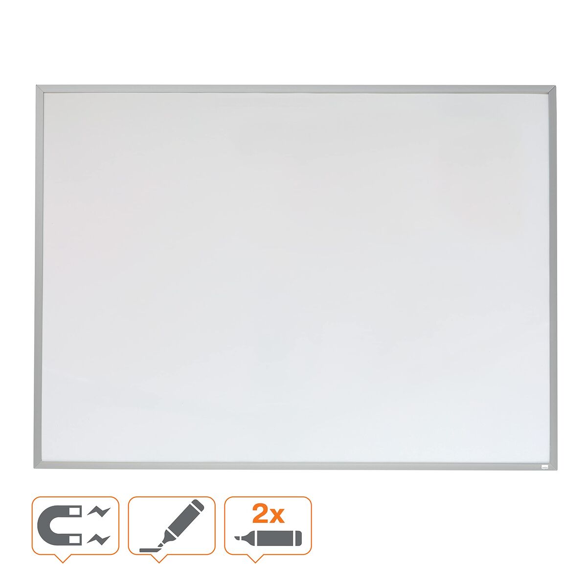 Magnettafel Nobo 1903777 Weiß Aluminium 58,5 x 43 cm (Restauriert B) - Thumbnail 8