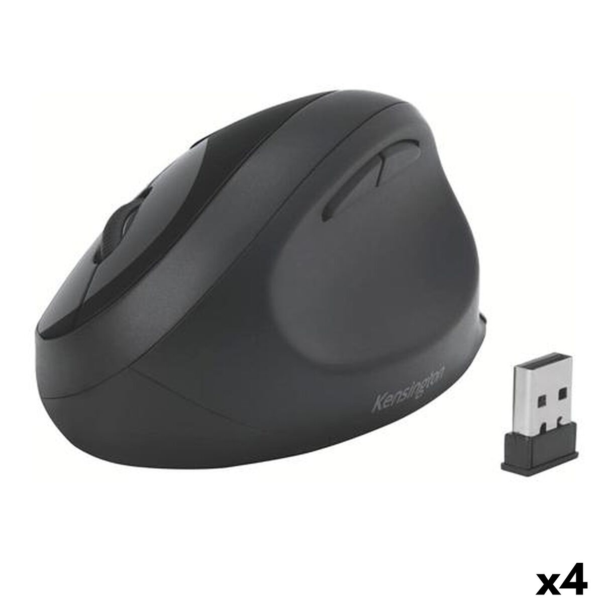 Image de Souris Kensington PRO FIT Noir 1600 dpi (4 Unités)