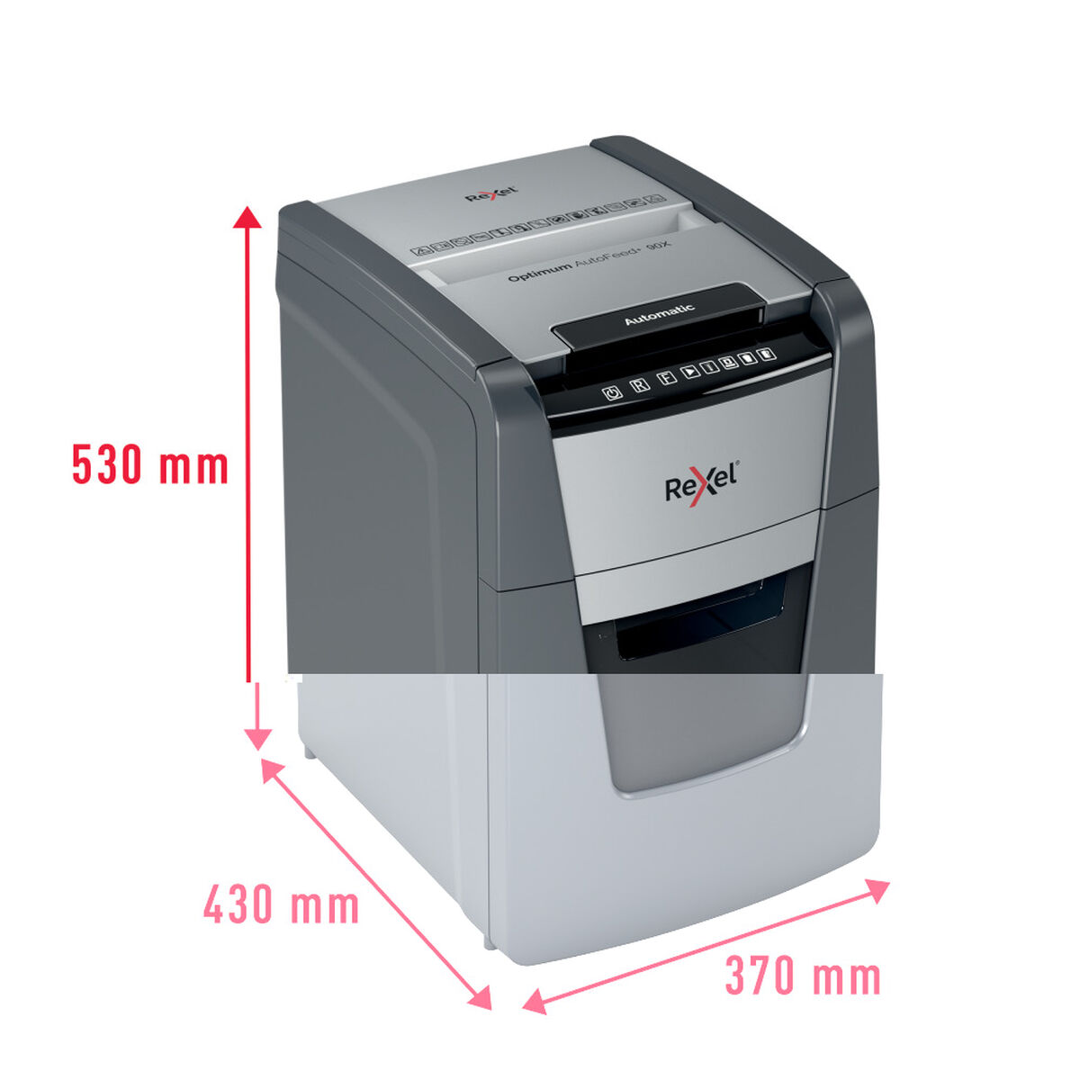 Afbeeldingen van Paper Shredder Rexel Optimum AutoFeed 90X