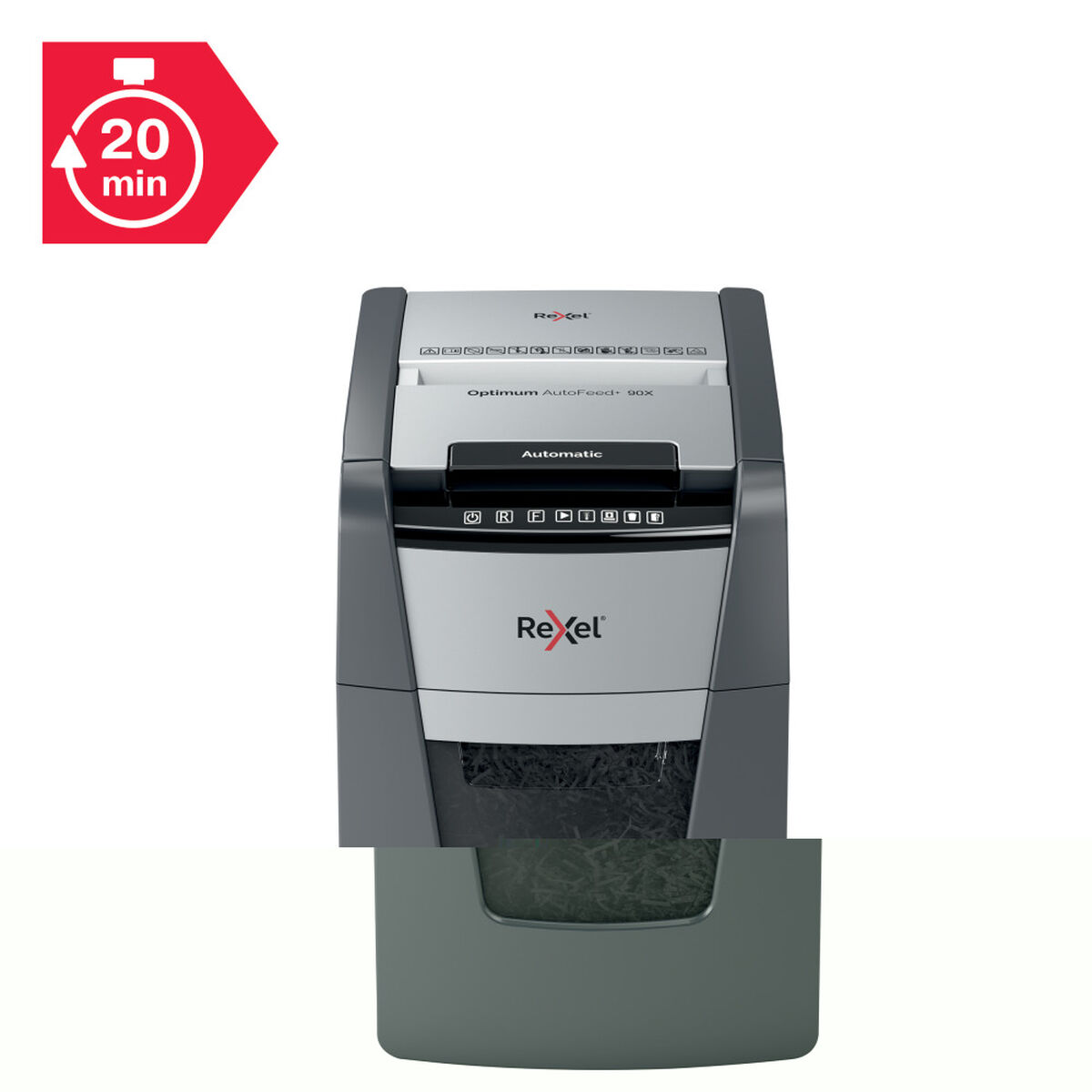 Afbeeldingen van Paper Shredder Rexel Optimum AutoFeed 90X