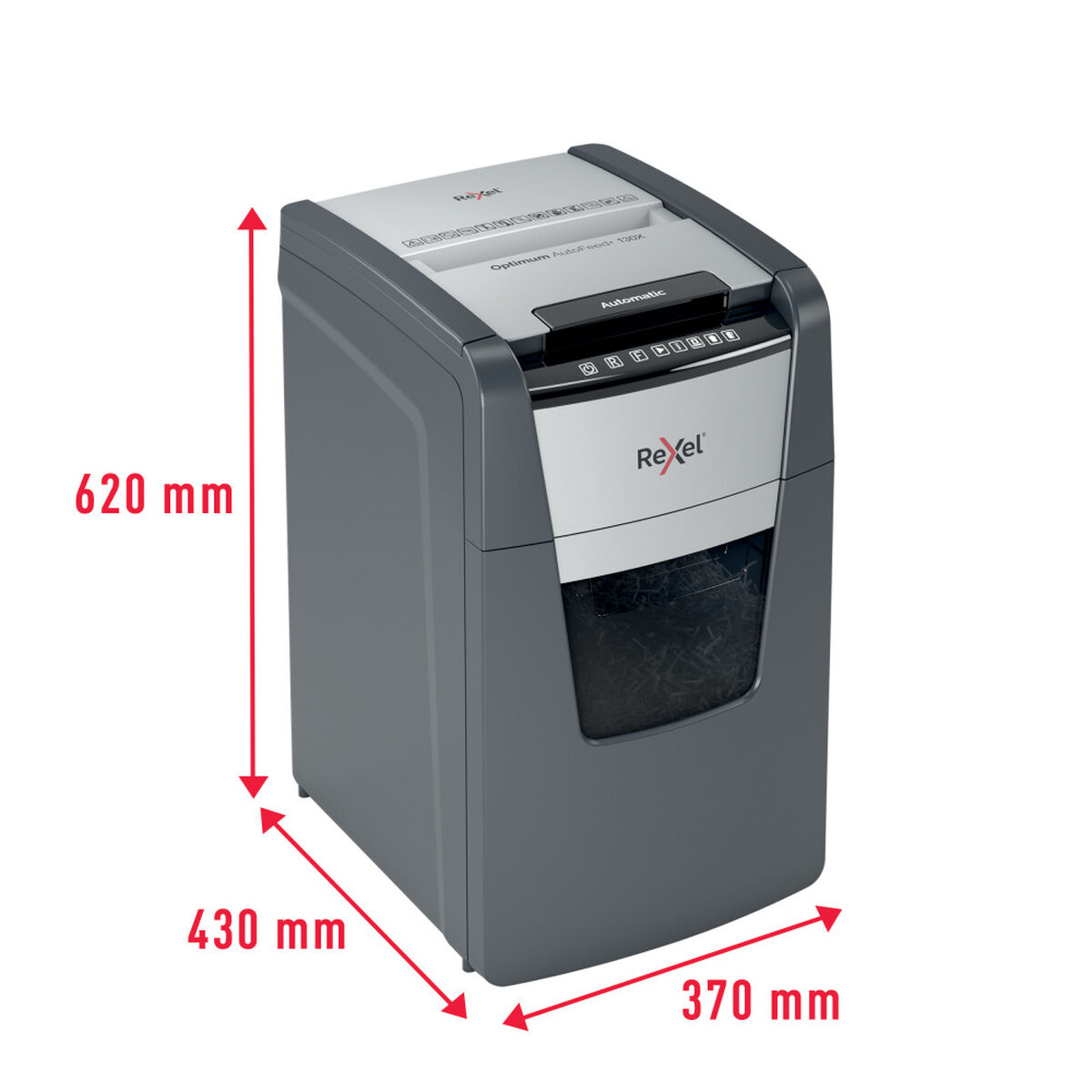 Afbeeldingen van Paper Shredder Rexel Optimum AutoFeed 130X