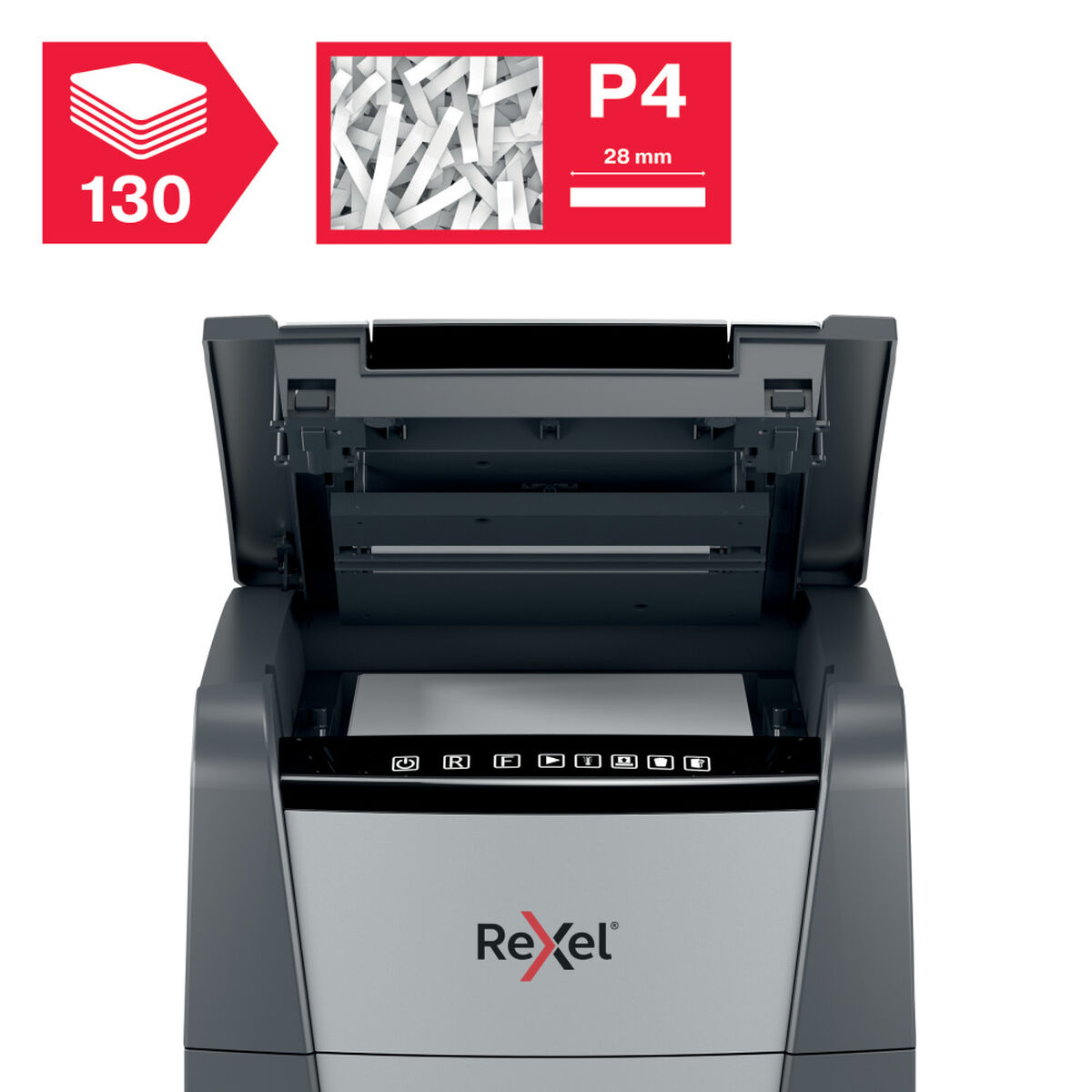 Afbeeldingen van Paper Shredder Rexel Optimum AutoFeed 130X