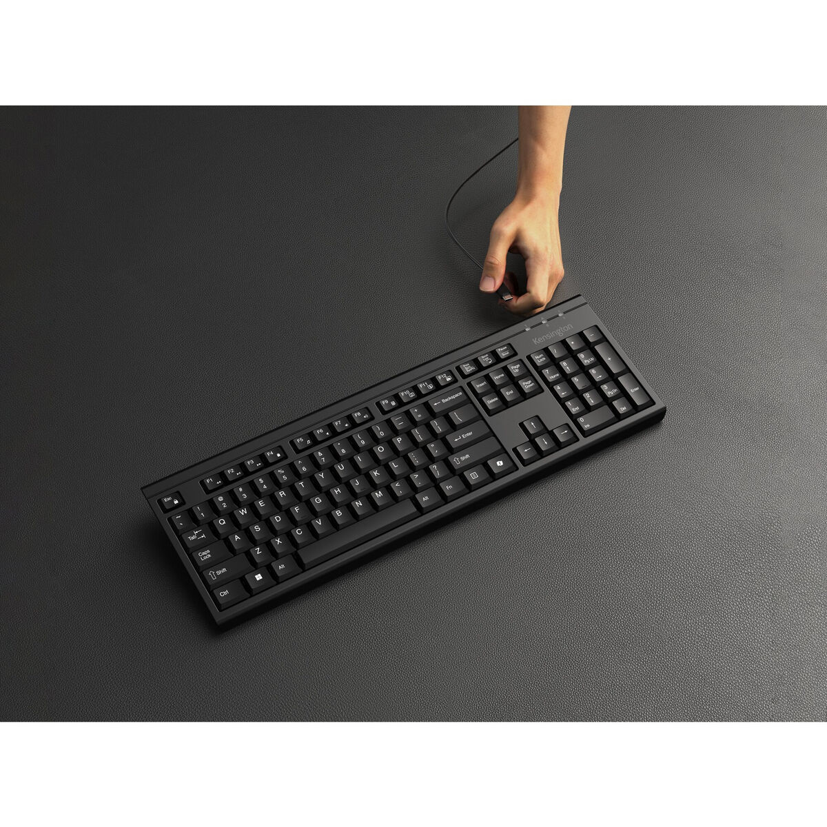 Bild von Keyboard Kensington K75560PT Black QWERTY