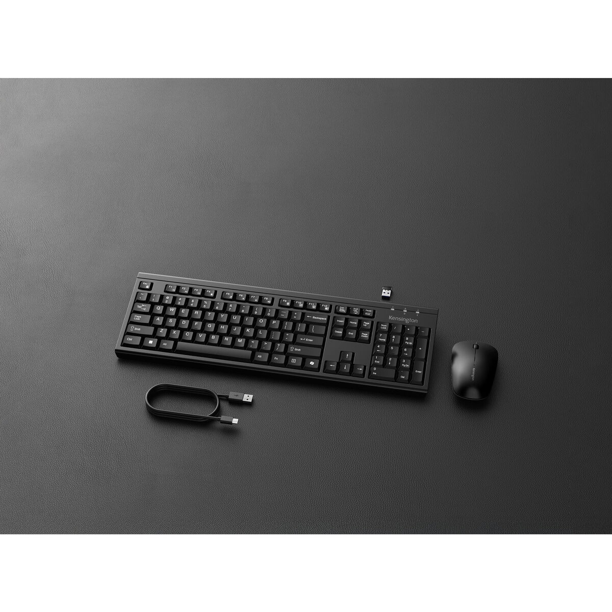 Bild von Keyboard Kensington K75560PT Black QWERTY