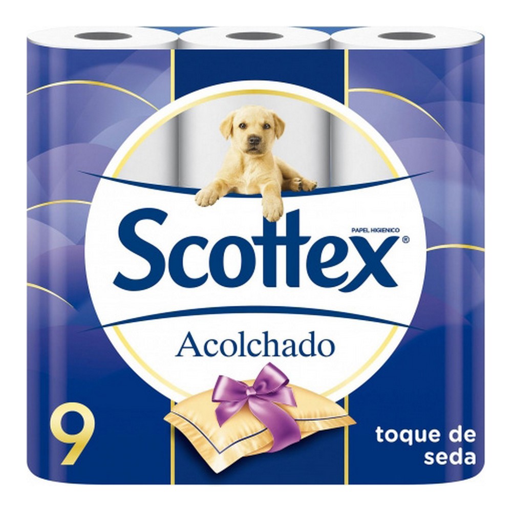 Toilet Roll Scottex Padded (9 uds)
