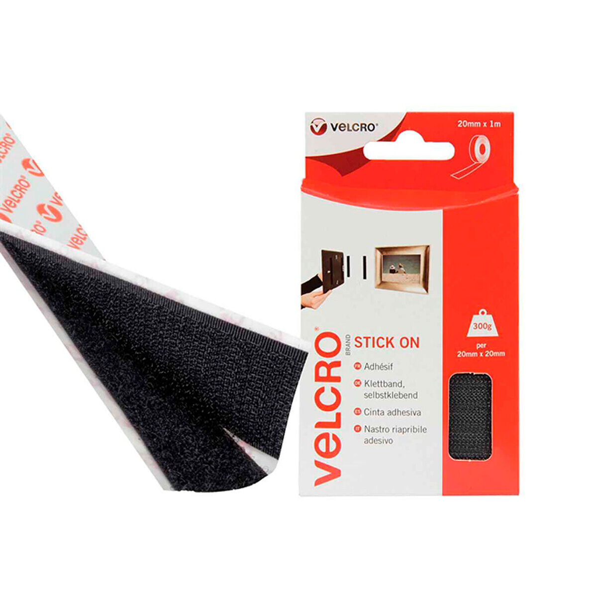 Μαγνητική Ταινία Velcro Μαύρο