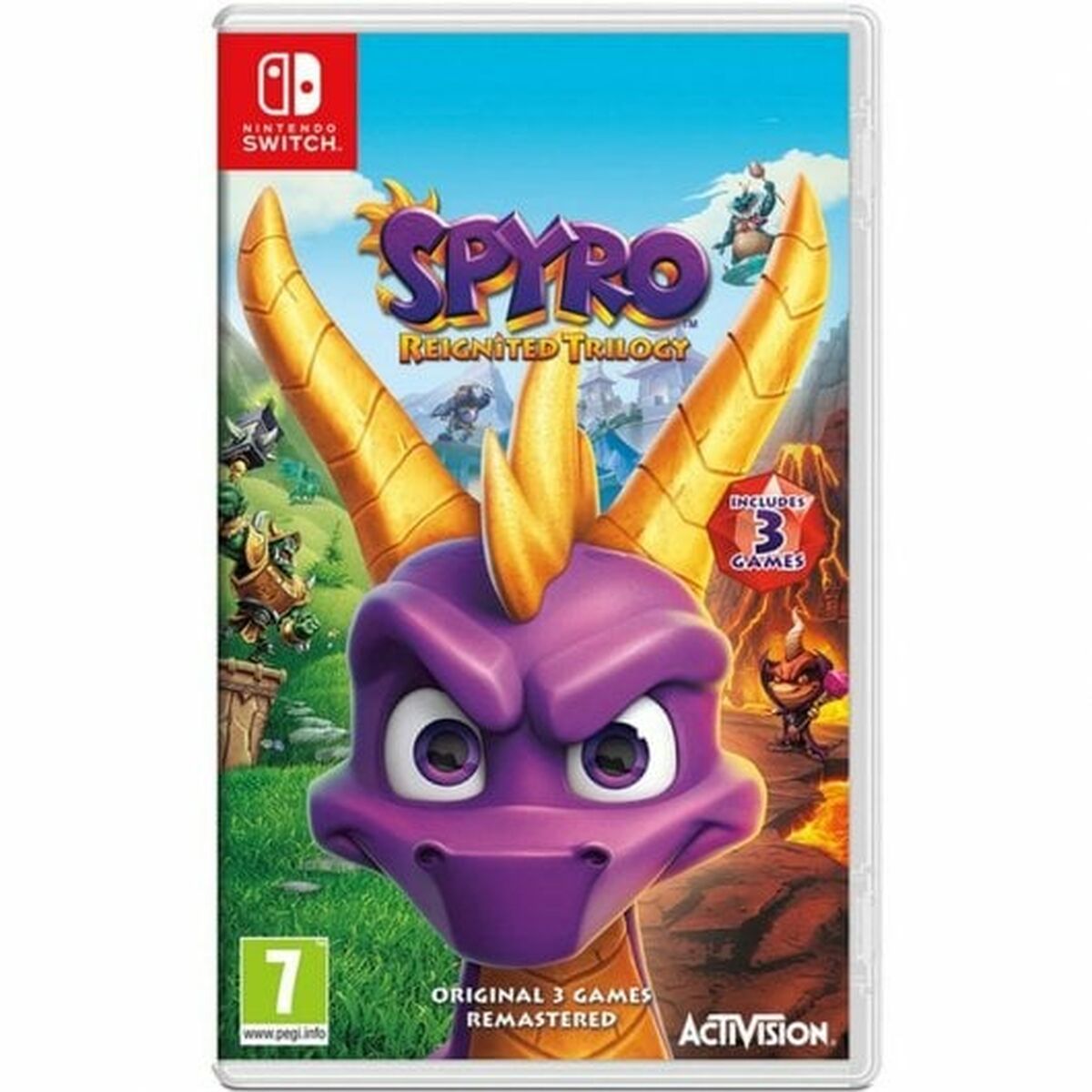Jeu vidéo pour Switch Activision Spyro Reignited Trilogy