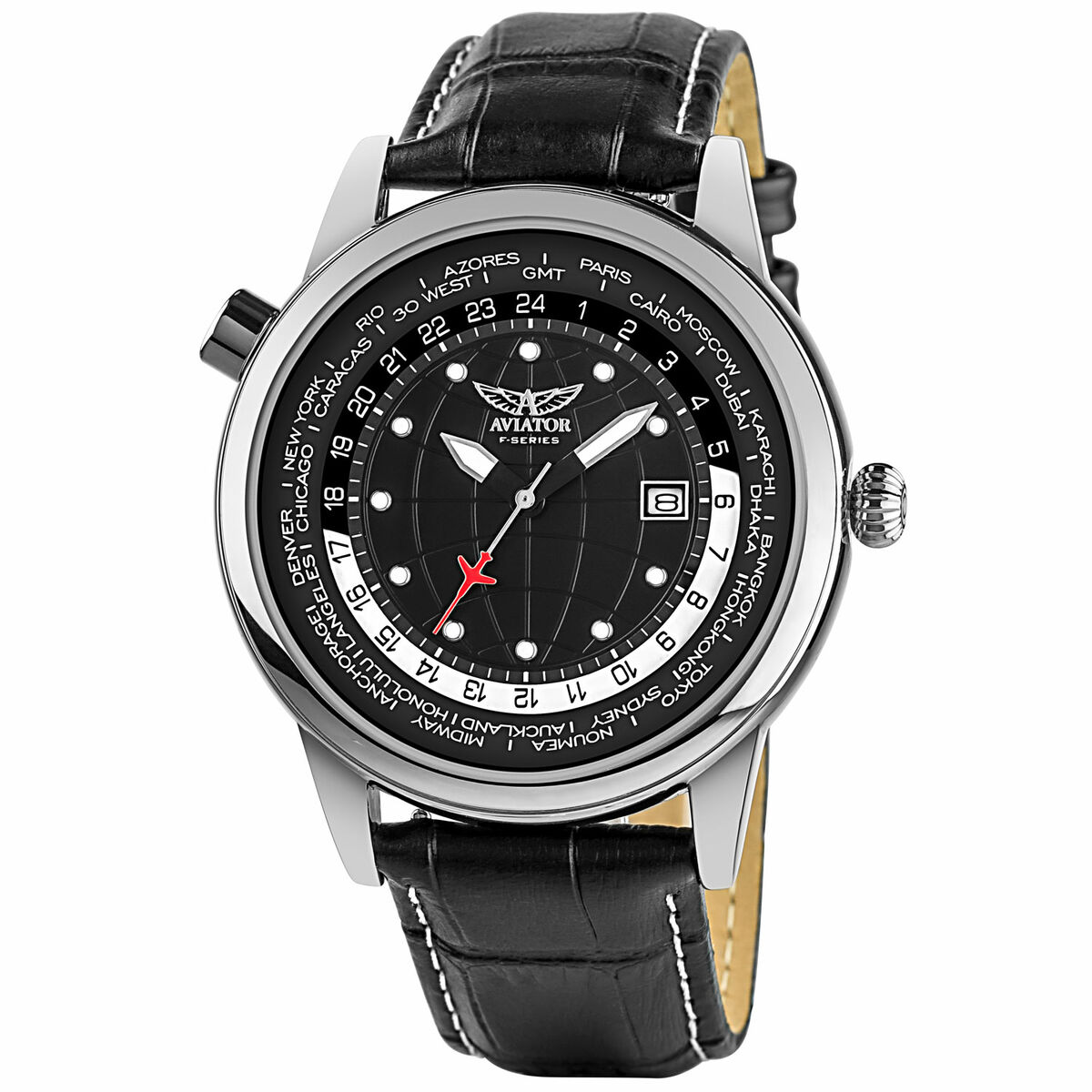 Alternativní obrázok produktu Men's Watch Aviator AVW6975G354 (Ø 45 mm)