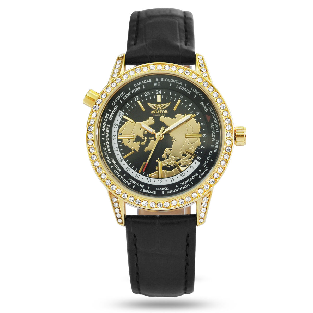 Alternativní obrázok produktu Ladies' Watch Aviator AVW8633L03 (Ø 38 mm)