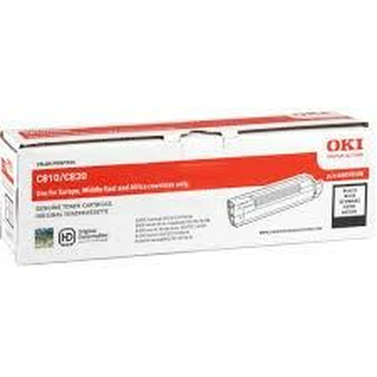 Picture of Original Toner OKI 44059108 Black