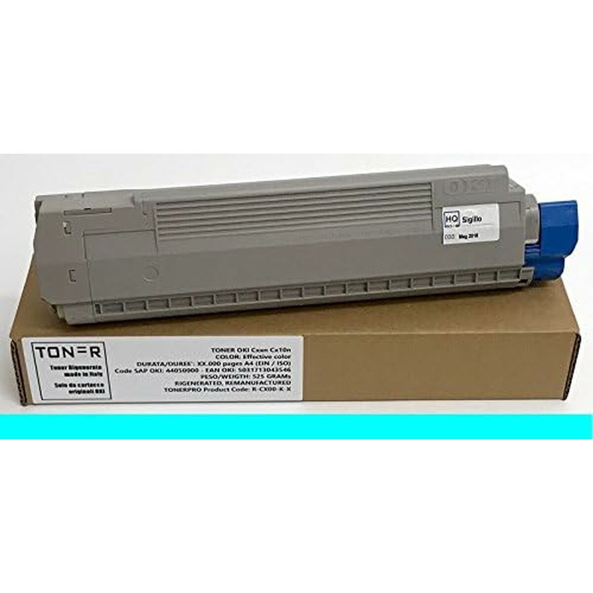 Picture of Original Toner OKI ES8460MFP Cyan (1 Unit)