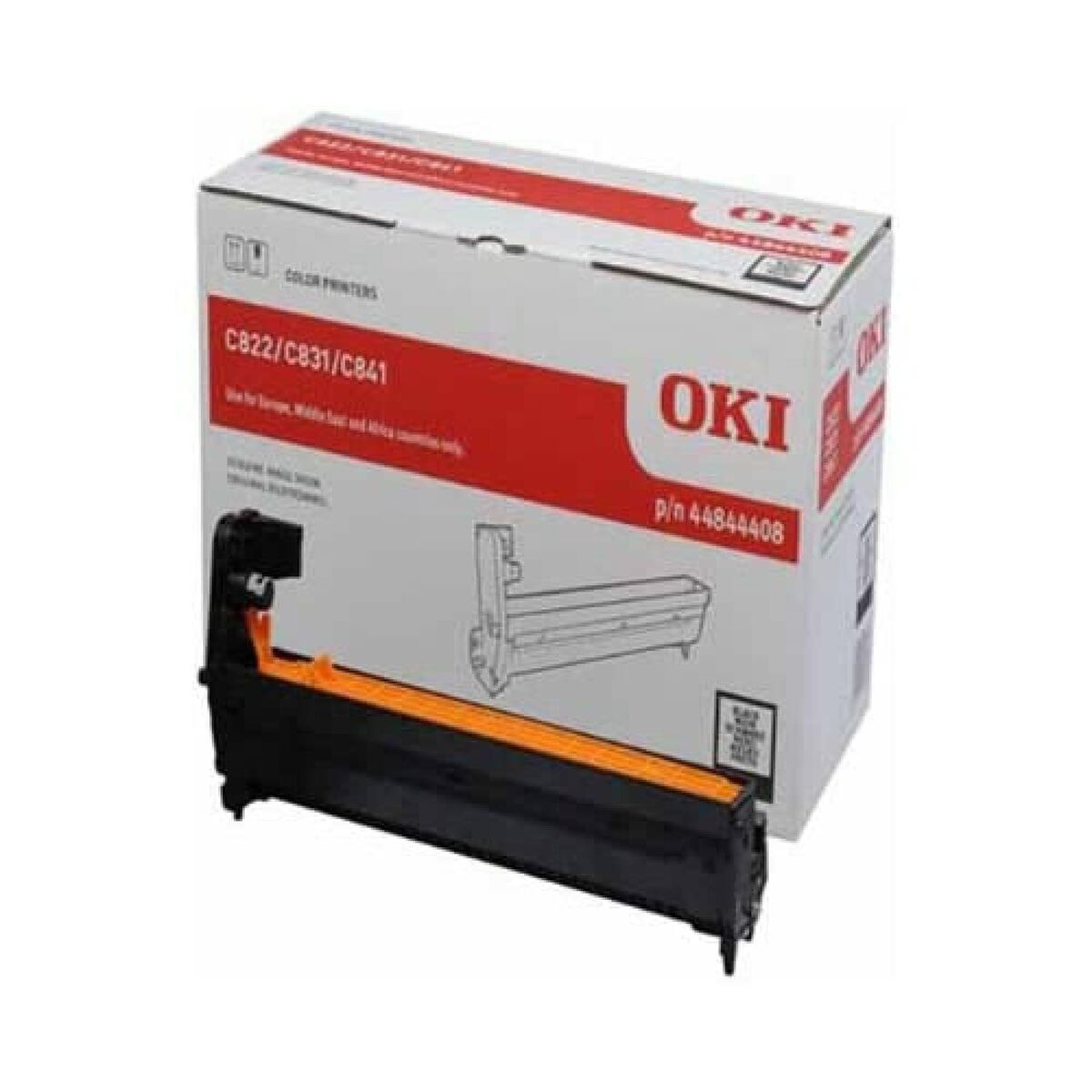 Immagine di Printer drum OKI 44844408 Black (1 Unit)
