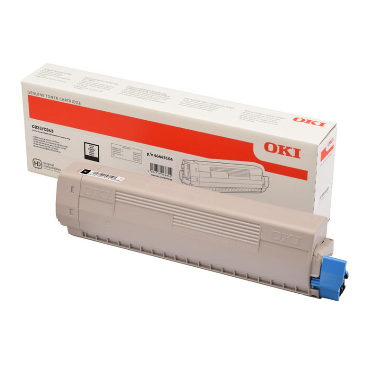 Picture of Original Toner OKI ES8433 Black