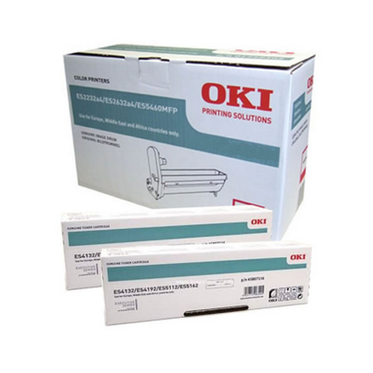 Picture of Original Toner OKI ES7412 Cyan (1 Unit)