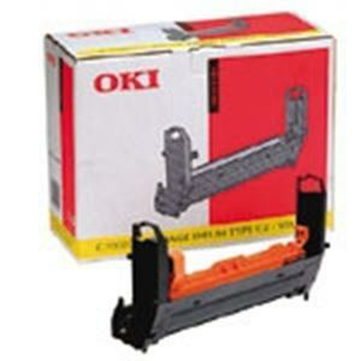 Afbeeldingen van Printer drum OKI C-7000/C-7200/C-7400 Black Magenta (1 Unit)