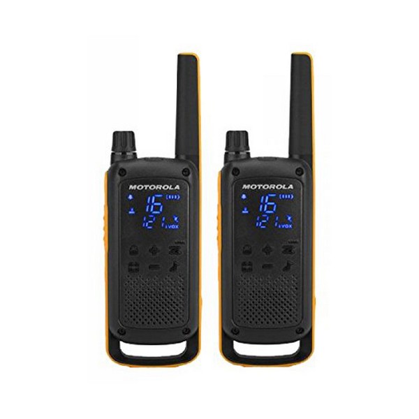 Walkie-Talkie Motorola T82 Extreme (2 Pcs) Negro Amarillo