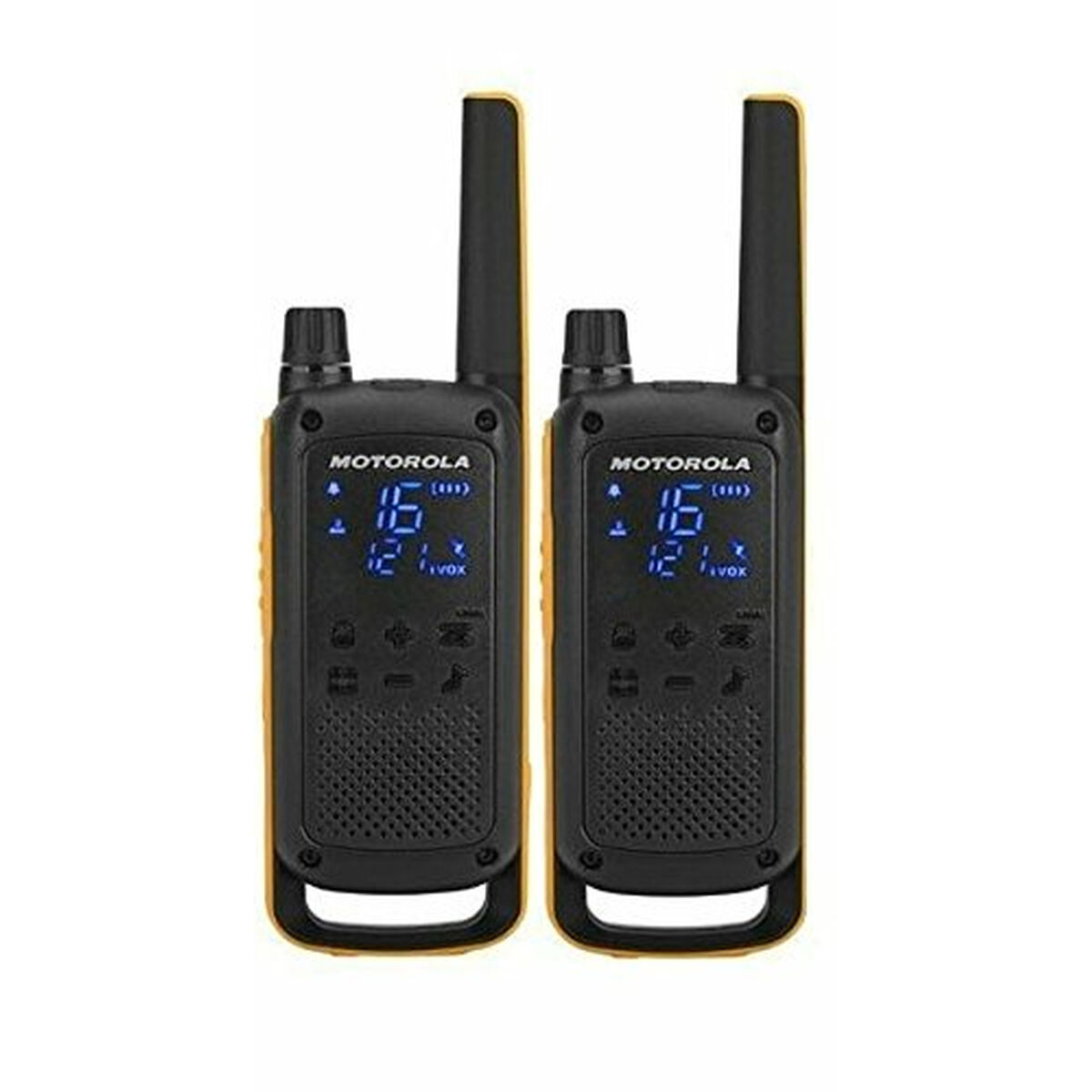Afbeeldingen van Walkie-Talkie Motorola B8P00810YDEMAG Yellow Black Orange 500 mW