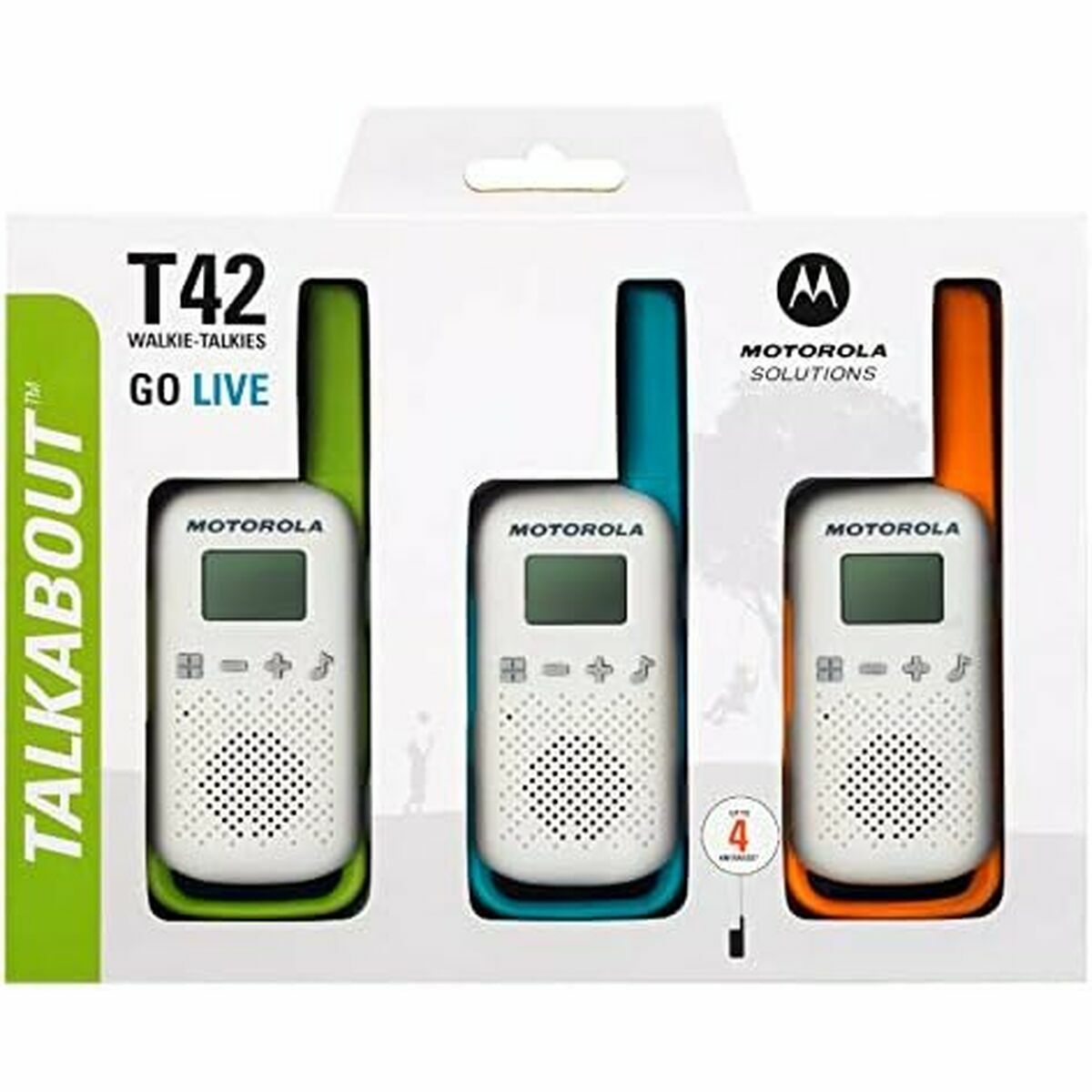Obrazek Walkie-Talkie Motorola T42 Multicolour