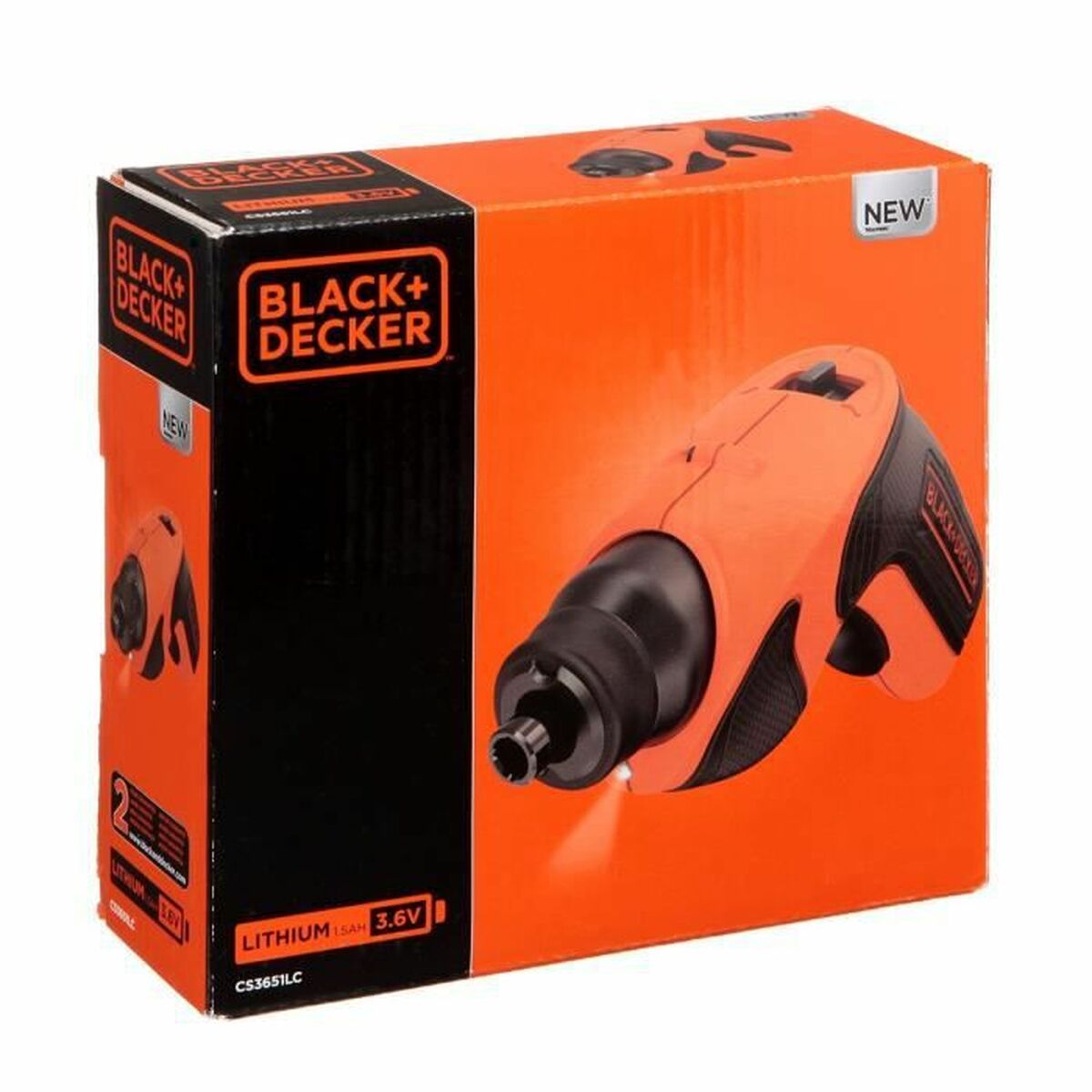 Wkrętak elektryczny Black & Decker CS3651LC
