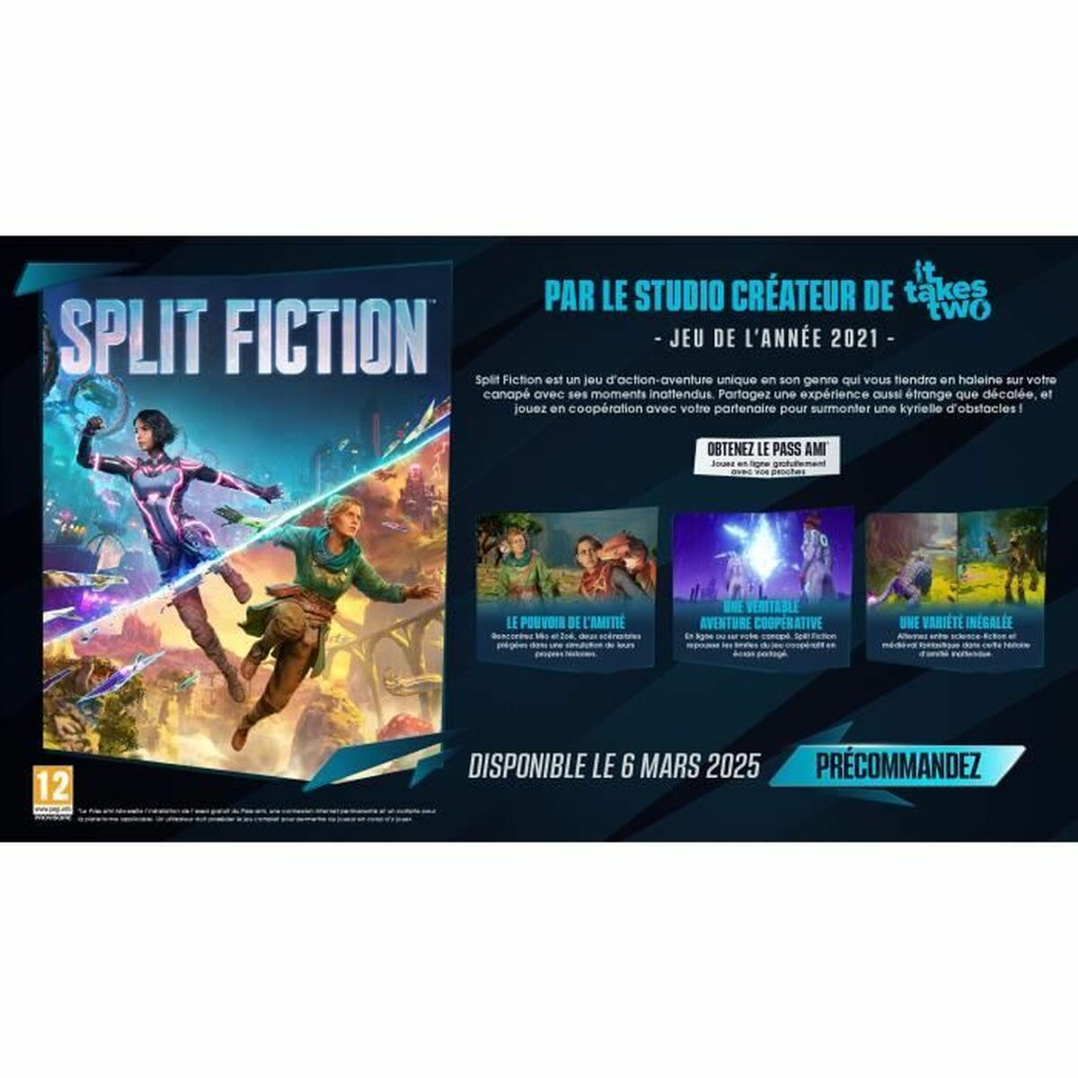 Afbeeldingen van Video game for Switch Electronic Arts SPLIT FICTION