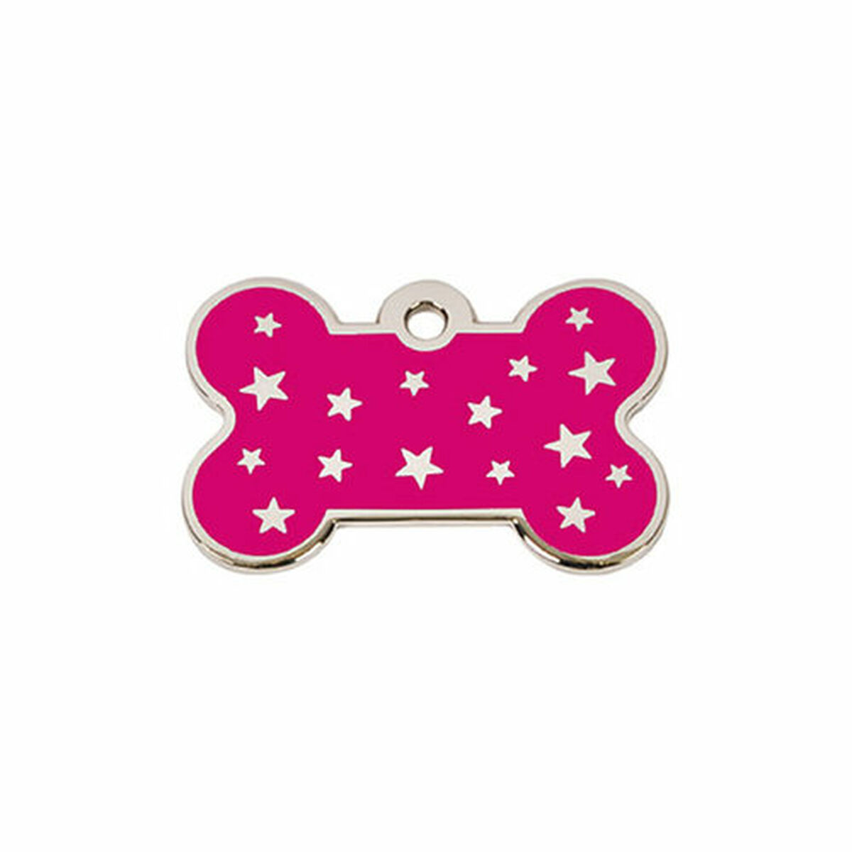 Identification plate for collar Imarc PetScribe Passion Pink Silver, view 2