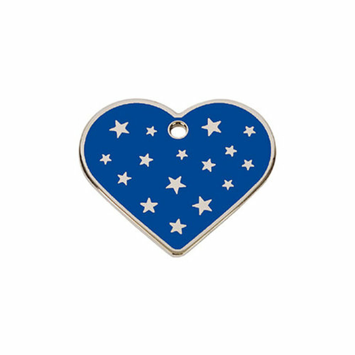 Identification plate for collar Imarc PetScribe Passion Blue Silver, view 2