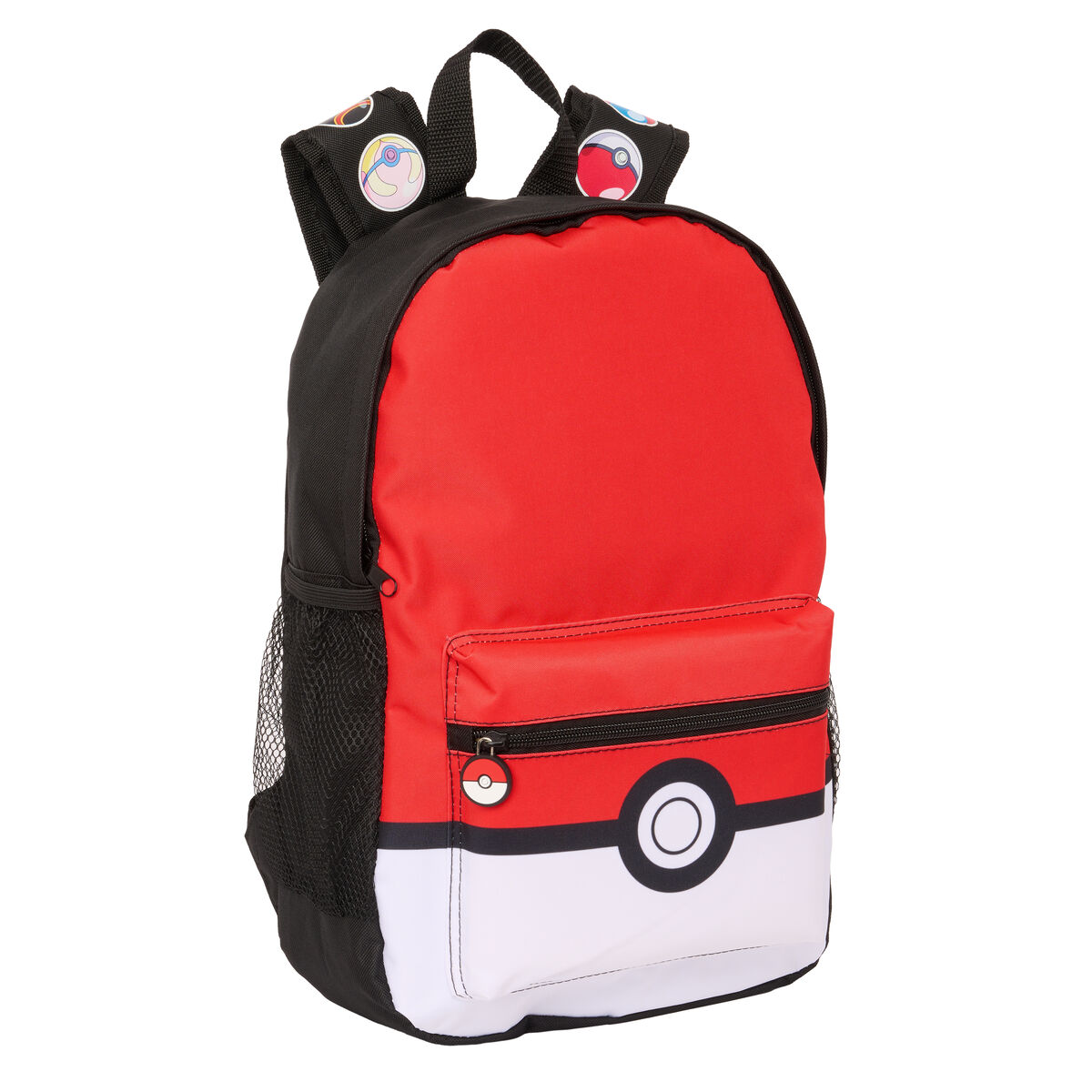 Skoletaske Pokémon Sort Rød 28 x 40 x 12 cm