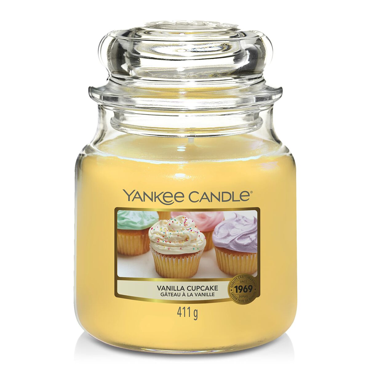 Bougie Parfumée Yankee Candle Vanille 411 g