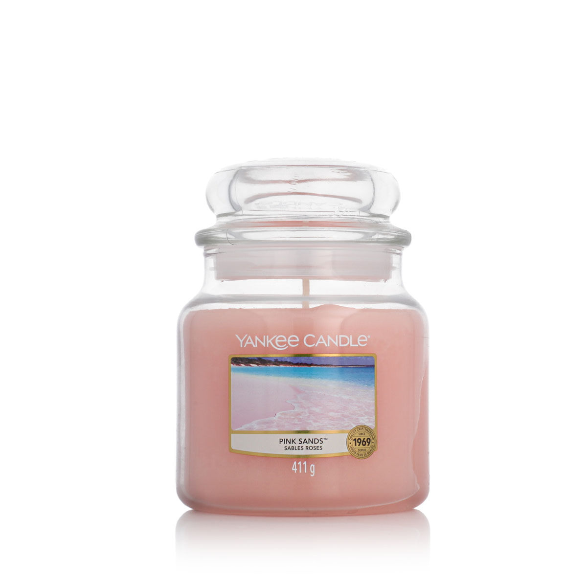 Bougie Parfumée Yankee Candle Pink Sands 411 g