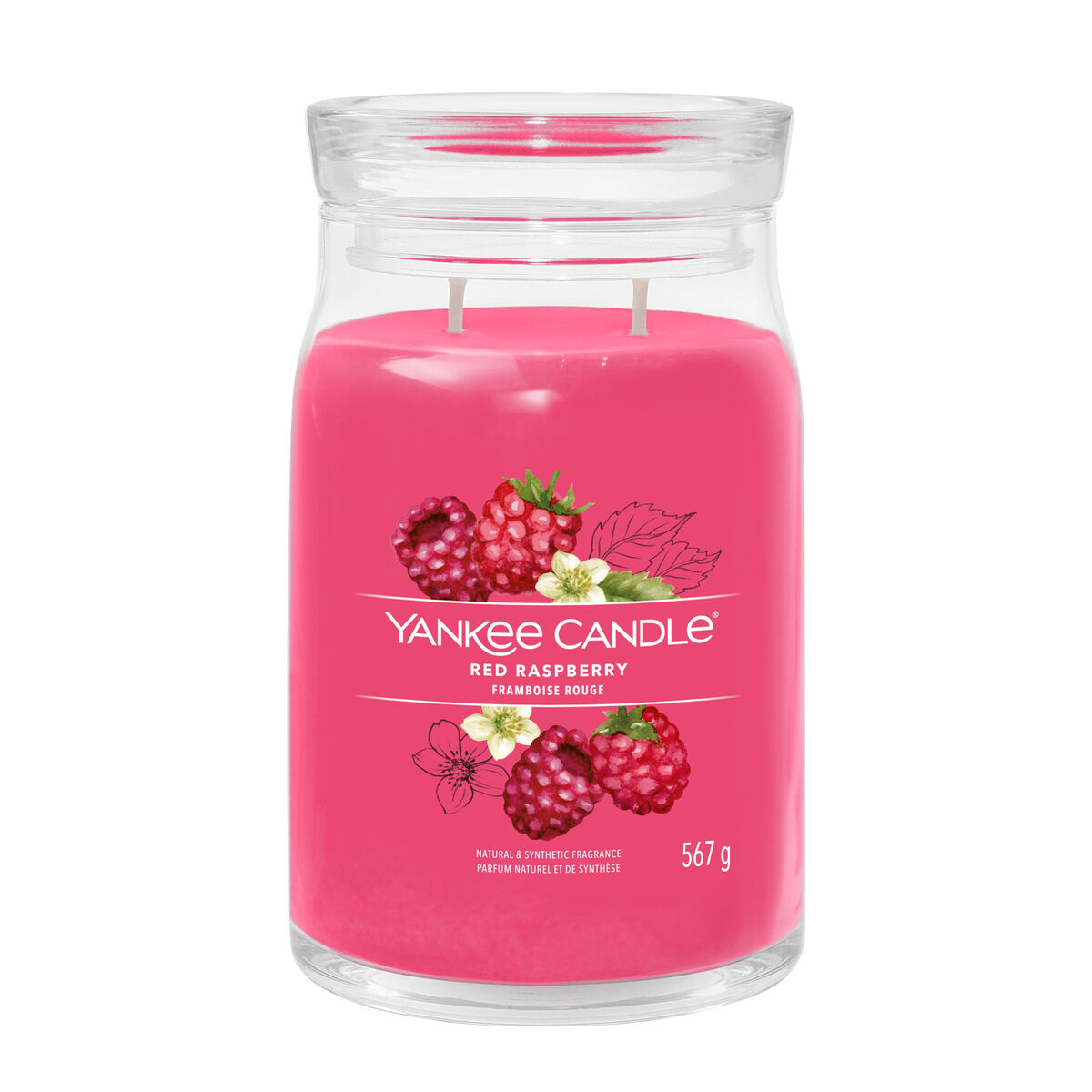 Bougie Parfumée Yankee Candle Red Raspberry 567 g