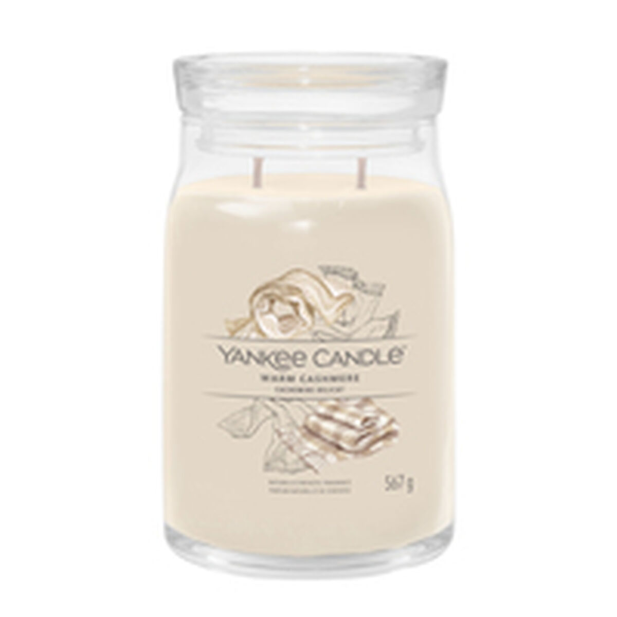 Image secondaire de Bougie Parfumée Yankee Candle Warm Cashmere 567 g