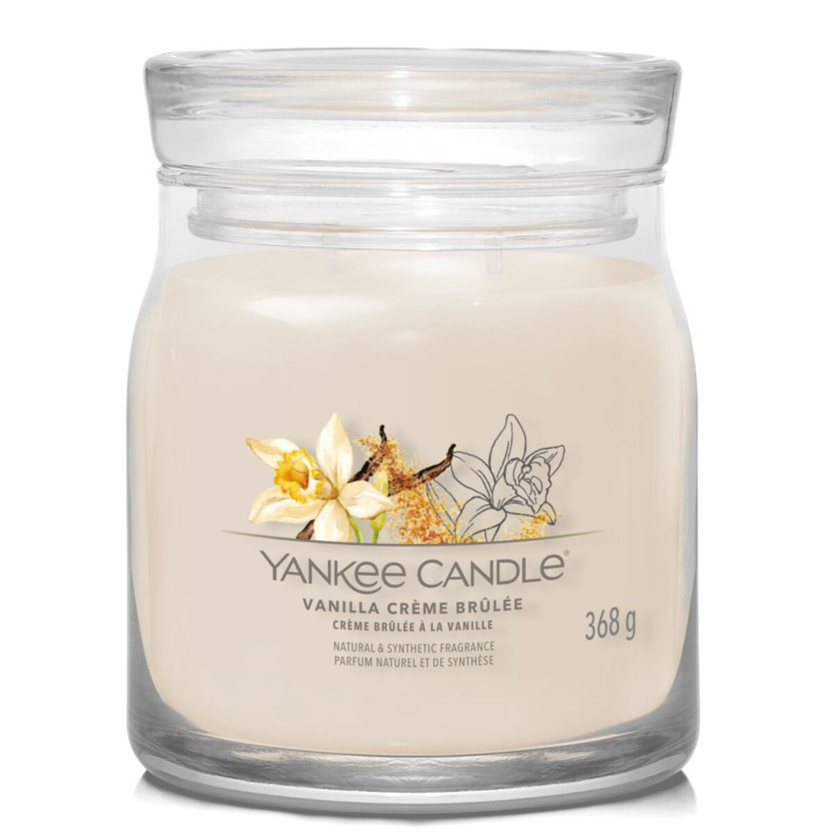 Bougie Parfumée Yankee Candle Vanilla Creme Brulée 368 g