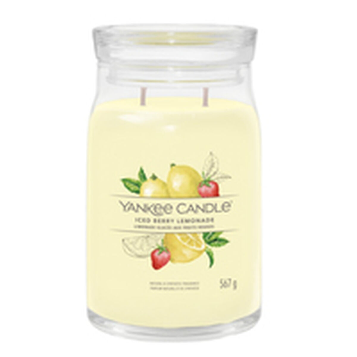 Image secondaire de Bougie Parfumée Yankee Candle Iced Berry Lemonade 567 g