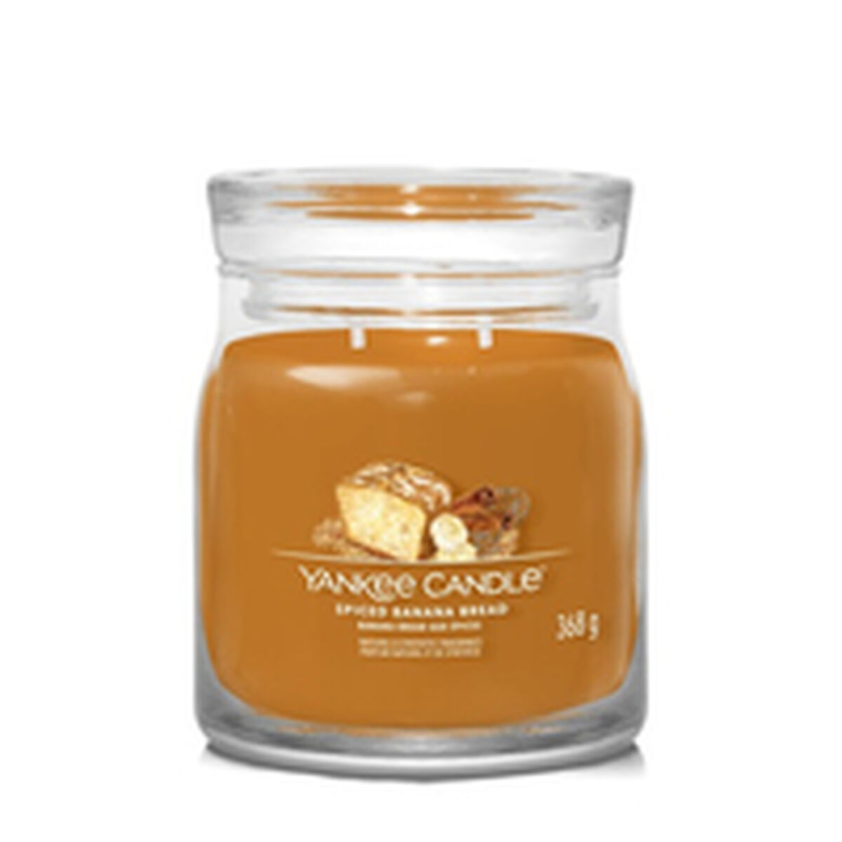 Image secondaire de Bougie Parfumée Yankee Candle Spiced Banana Bread 368 g